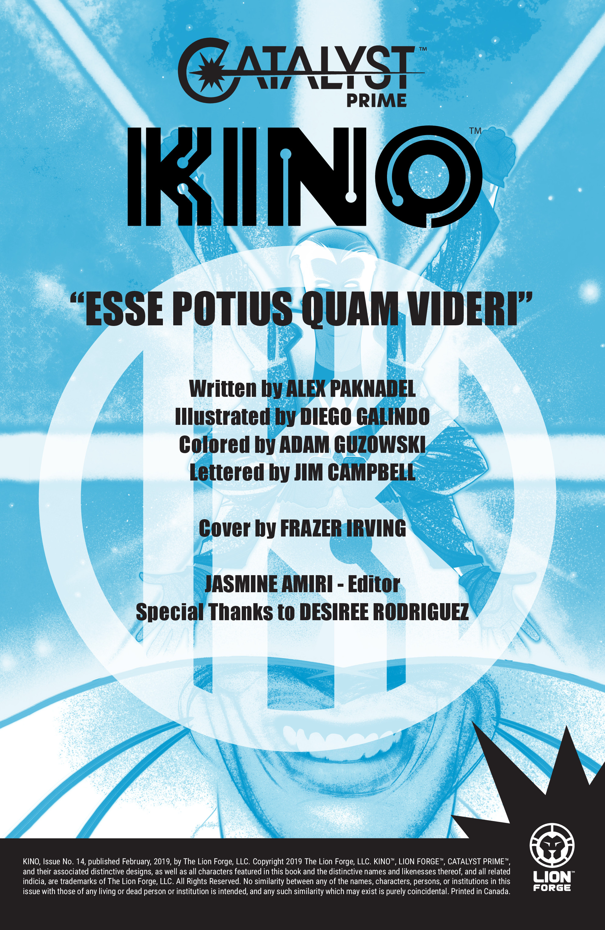 Read online KINO comic -  Issue #14 - 2