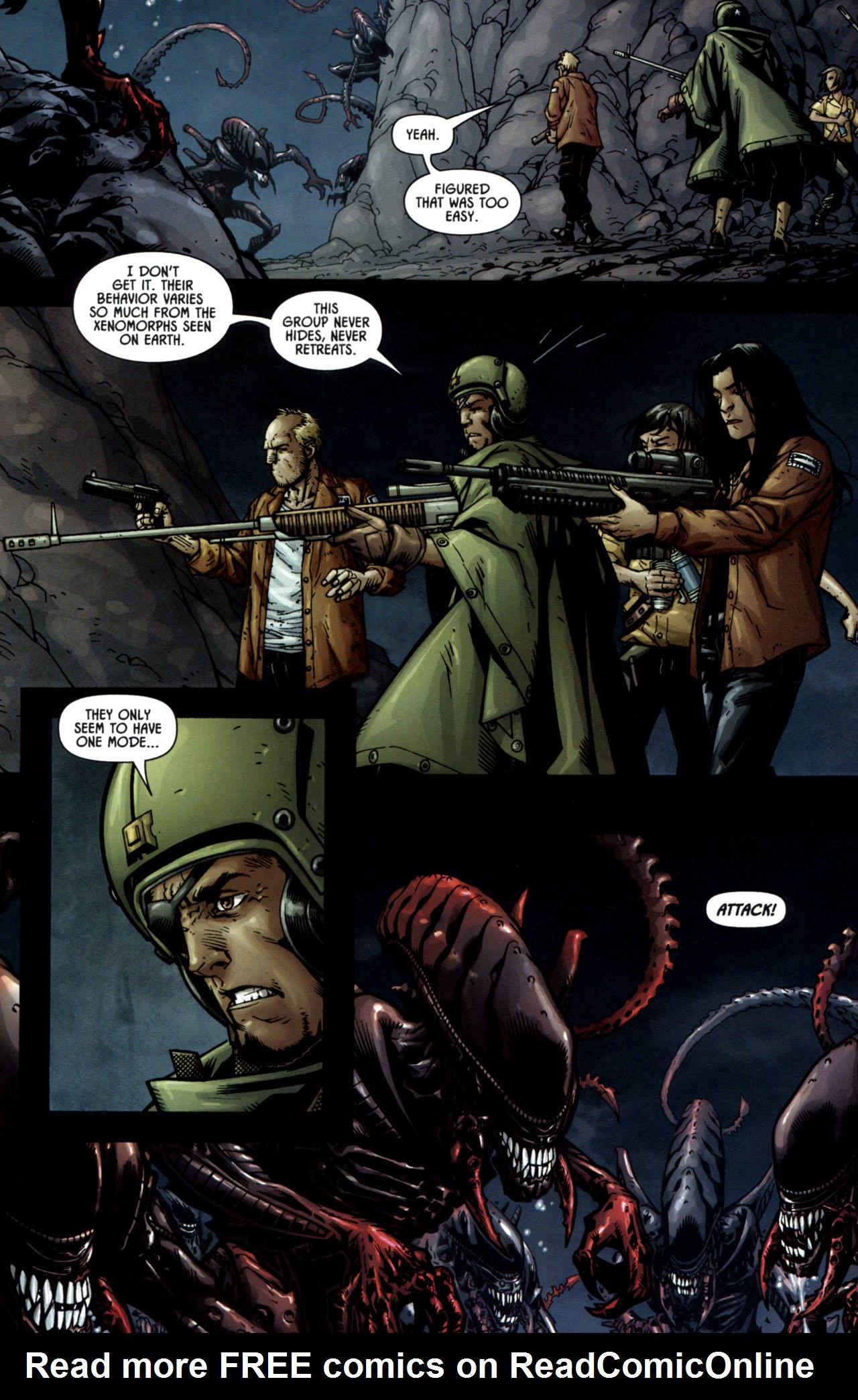 Read online Aliens (2009) comic -  Issue #4 - 14