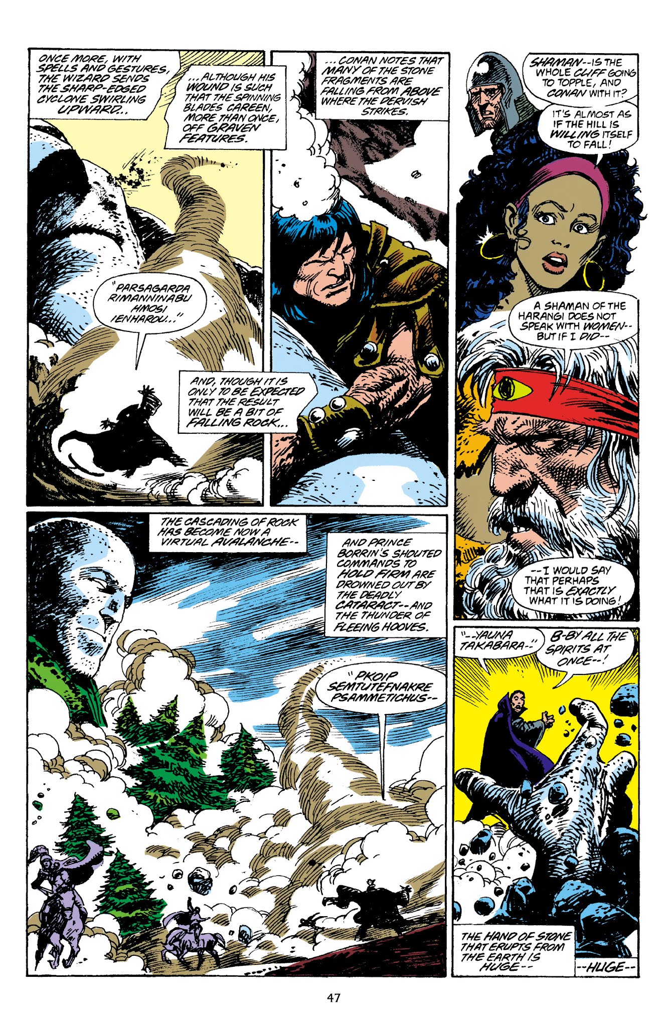 Read online The Chronicles of Conan comic -  Issue # TPB 34 (Part 1) - 46