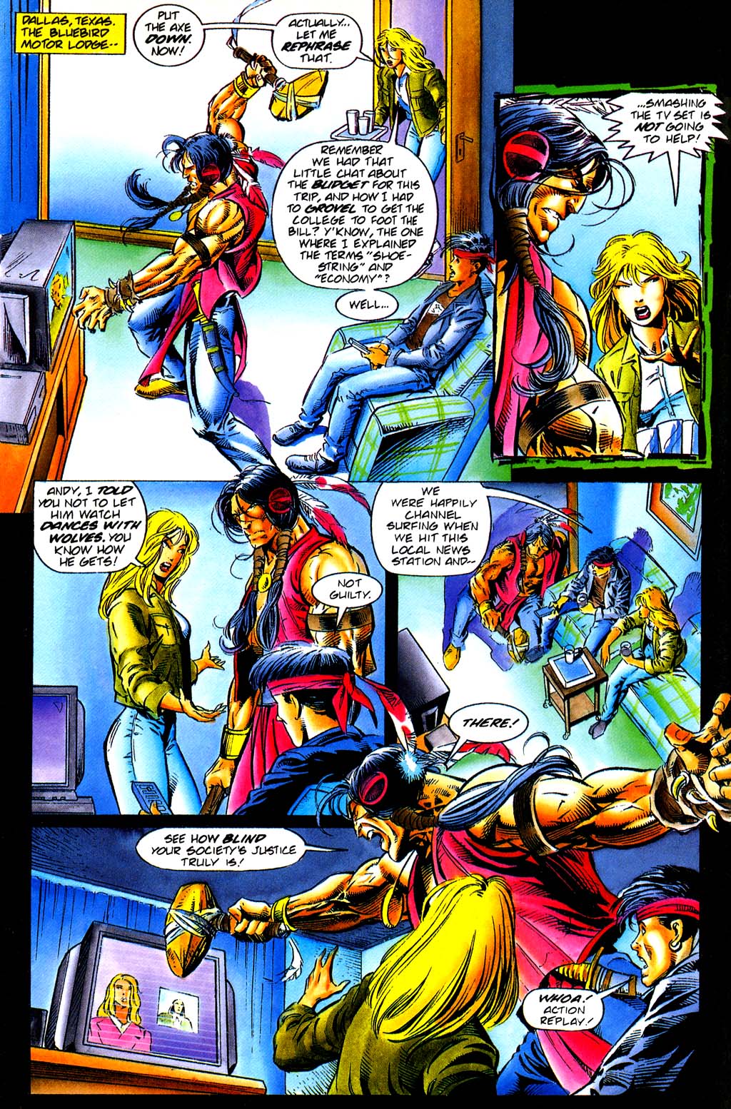 Read online Turok, Dinosaur Hunter (1993) comic -  Issue #29 - 3