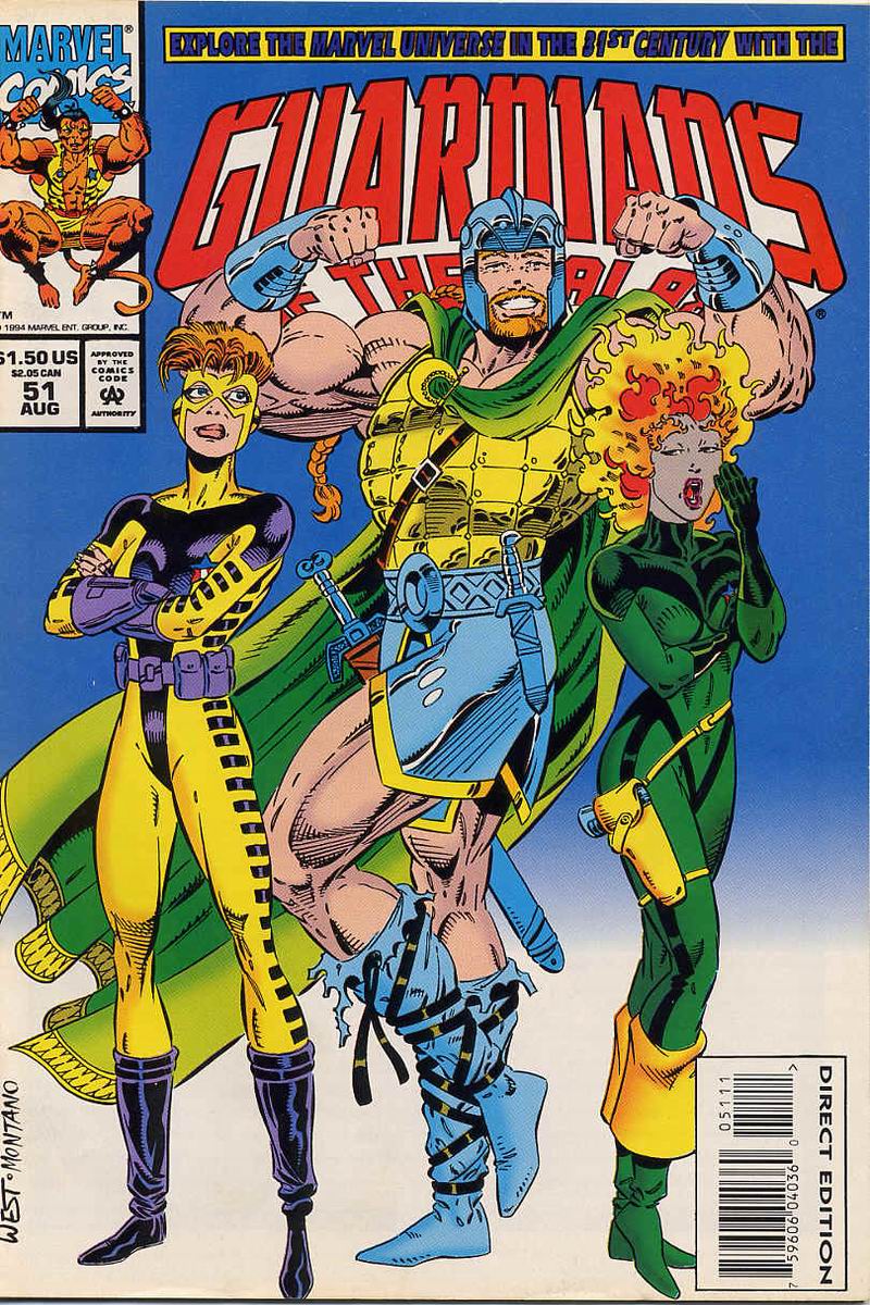 Read online Guardians of the Galaxy (1990) comic -  Issue #51 - 1