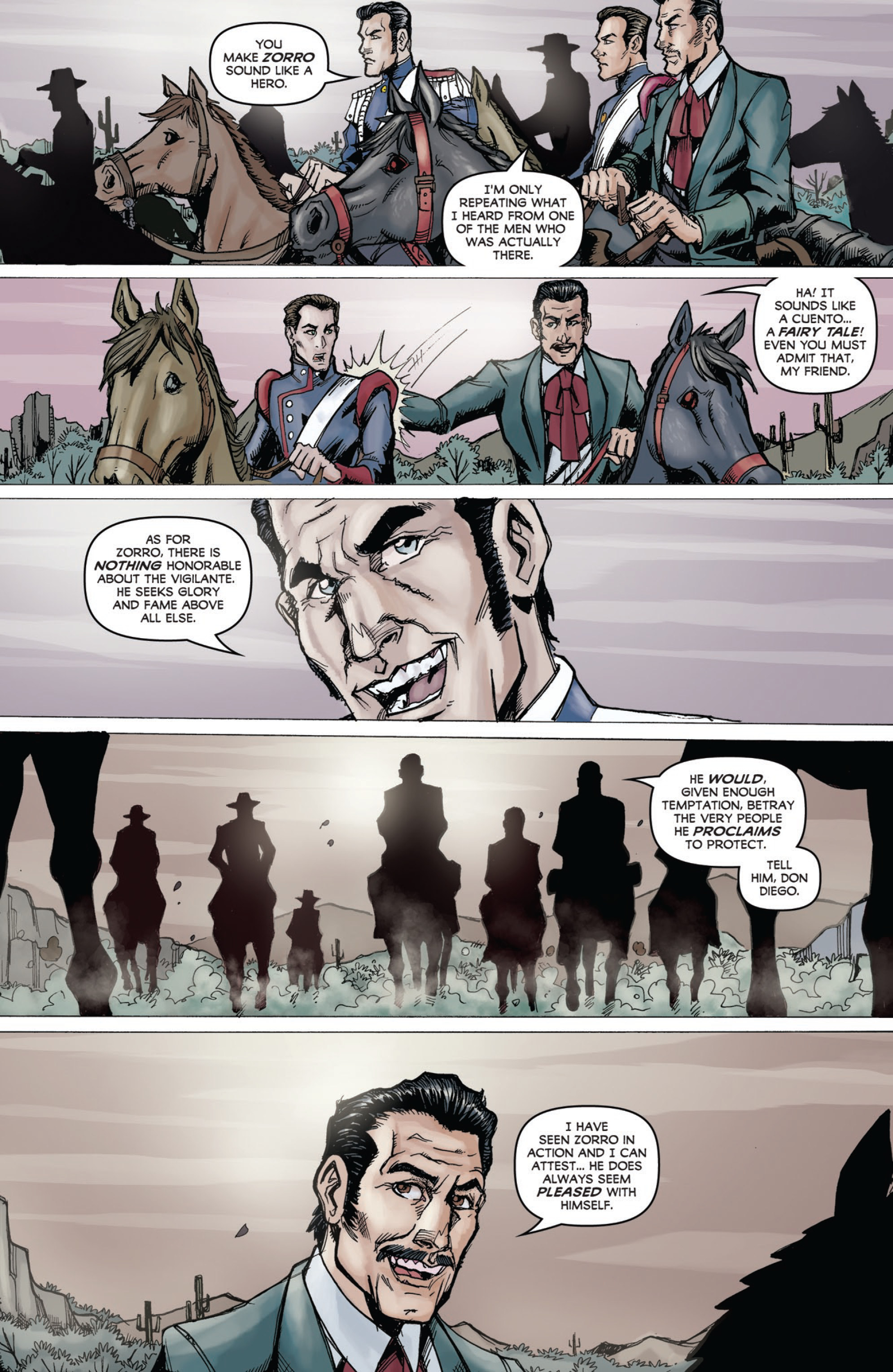 Read online Zorro: Rise of the Old Gods comic -  Issue #2 - 14