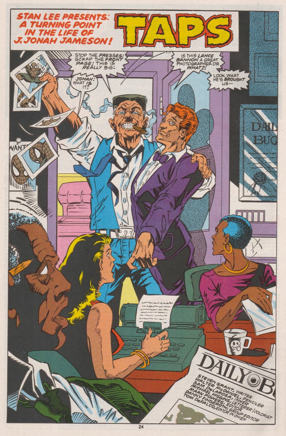 Read online The Spectacular Spider-Man (1976) comic -  Issue #205 - 18