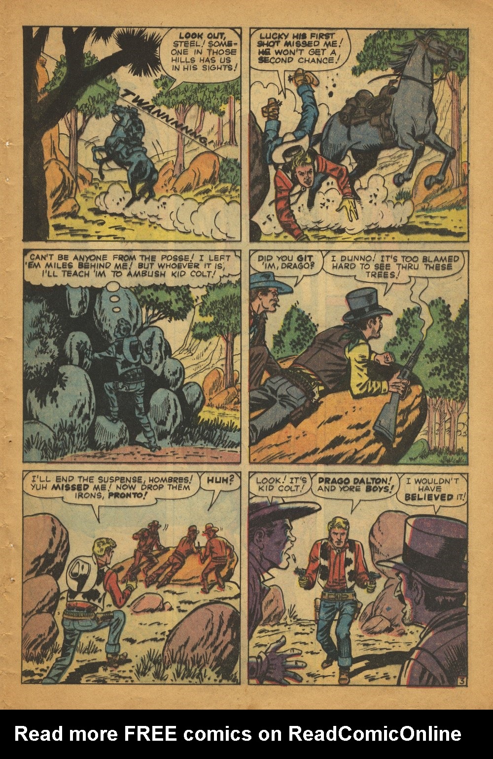 Read online Kid Colt Outlaw comic -  Issue #97 - 5