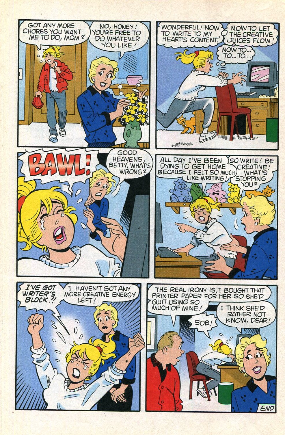 Read online Betty comic -  Issue #107 - 16