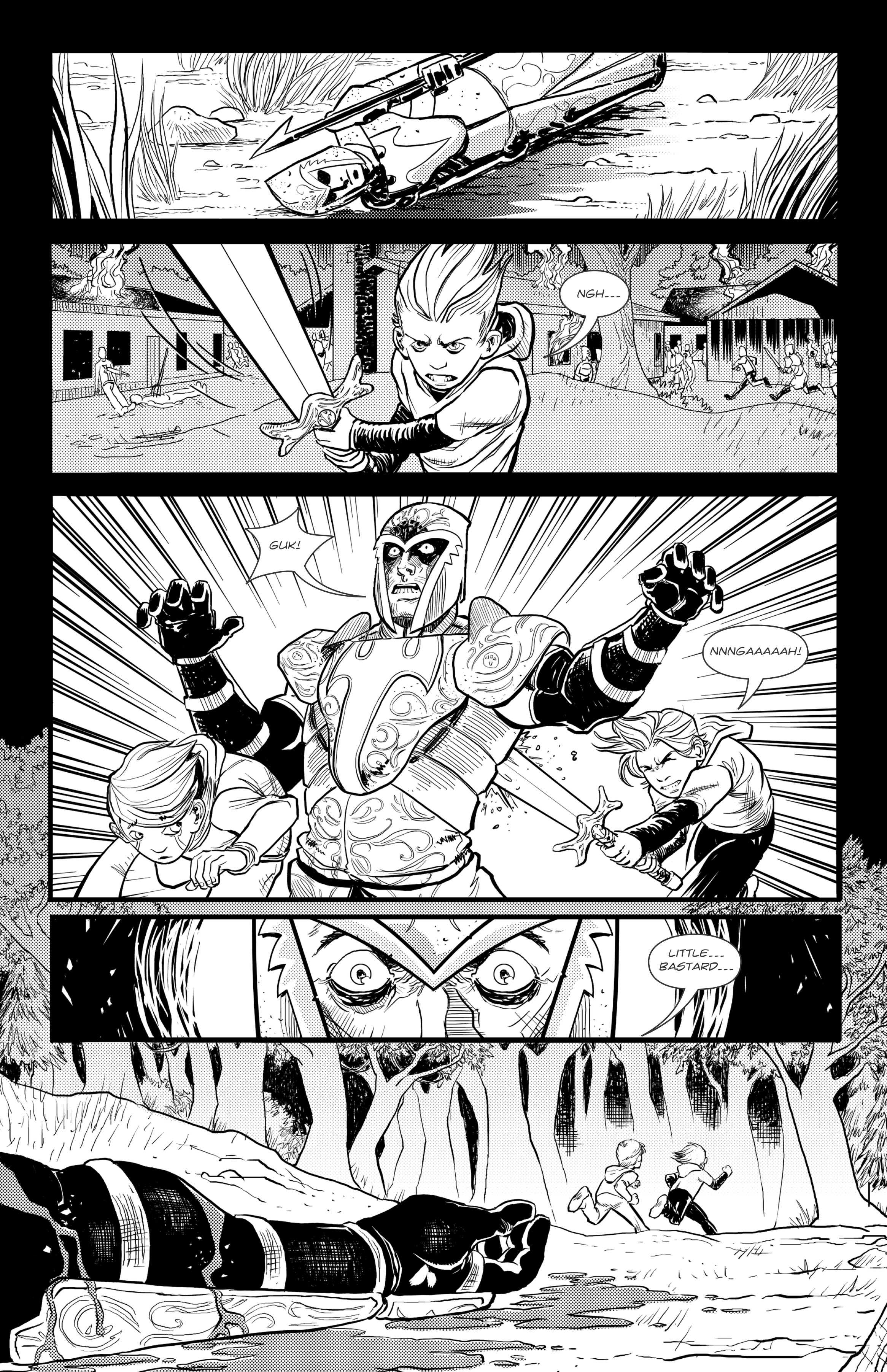 Read online Broken Legacy comic -  Issue # Full - 8