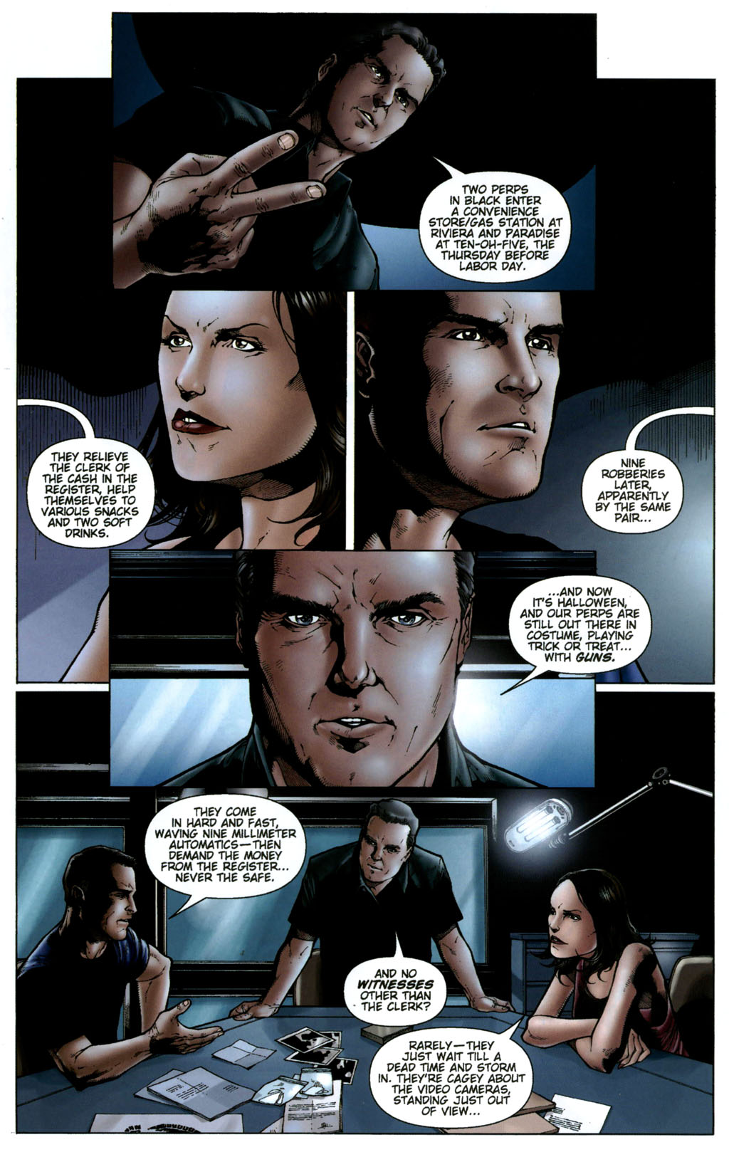 Read online CSI: Crime Scene Investigation: Demon House comic -  Issue #1 - 6