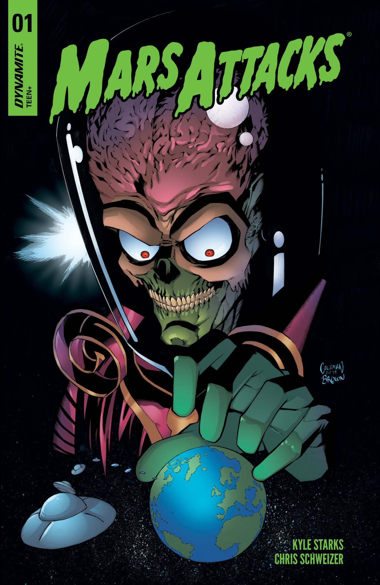 Read online Mars Attacks (2018) comic -  Issue #1 - 2