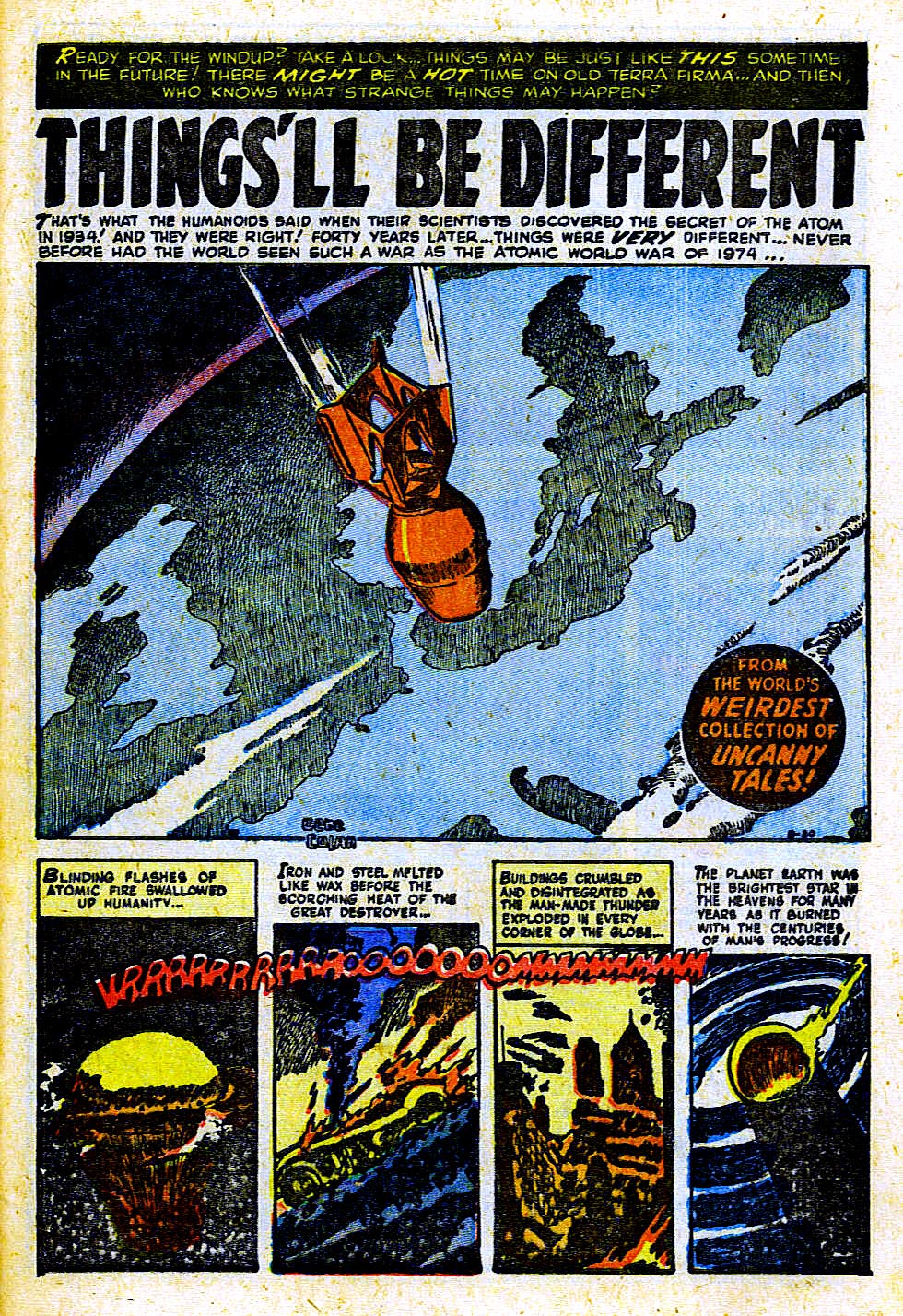 Read online Uncanny Tales comic -  Issue #16 - 21