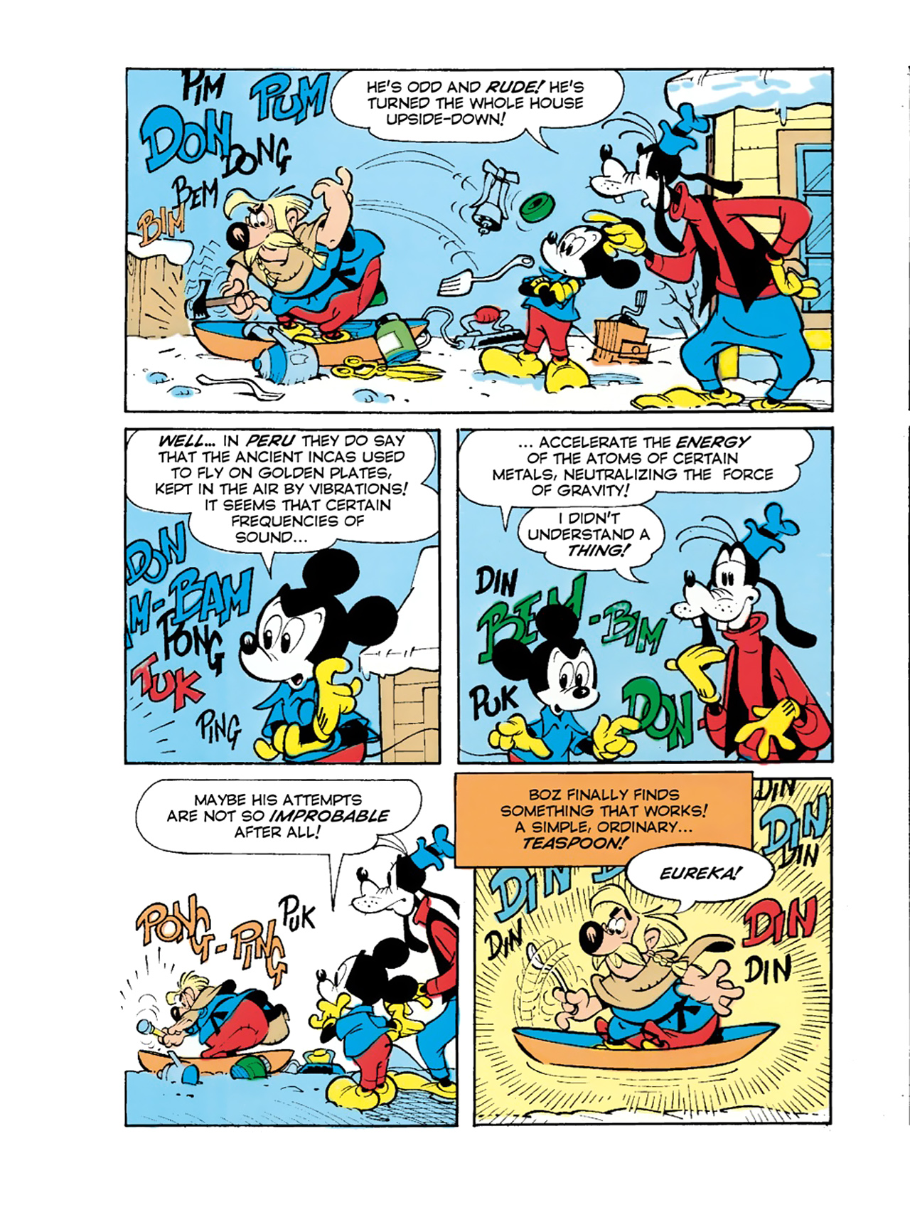Read online Mickey Mouse in the Sword of Ice comic -  Issue #1 - 14