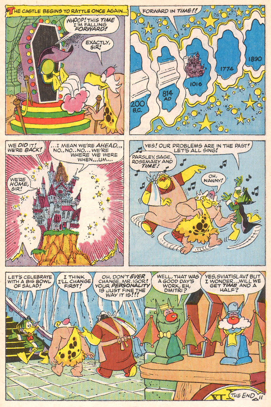 Read online Count Duckula comic -  Issue #4 - 17