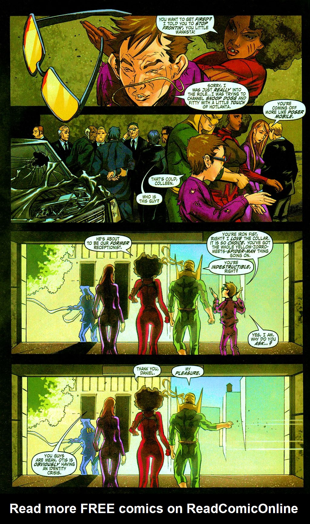 Read online Daughters of the Dragon comic -  Issue #6 - 18