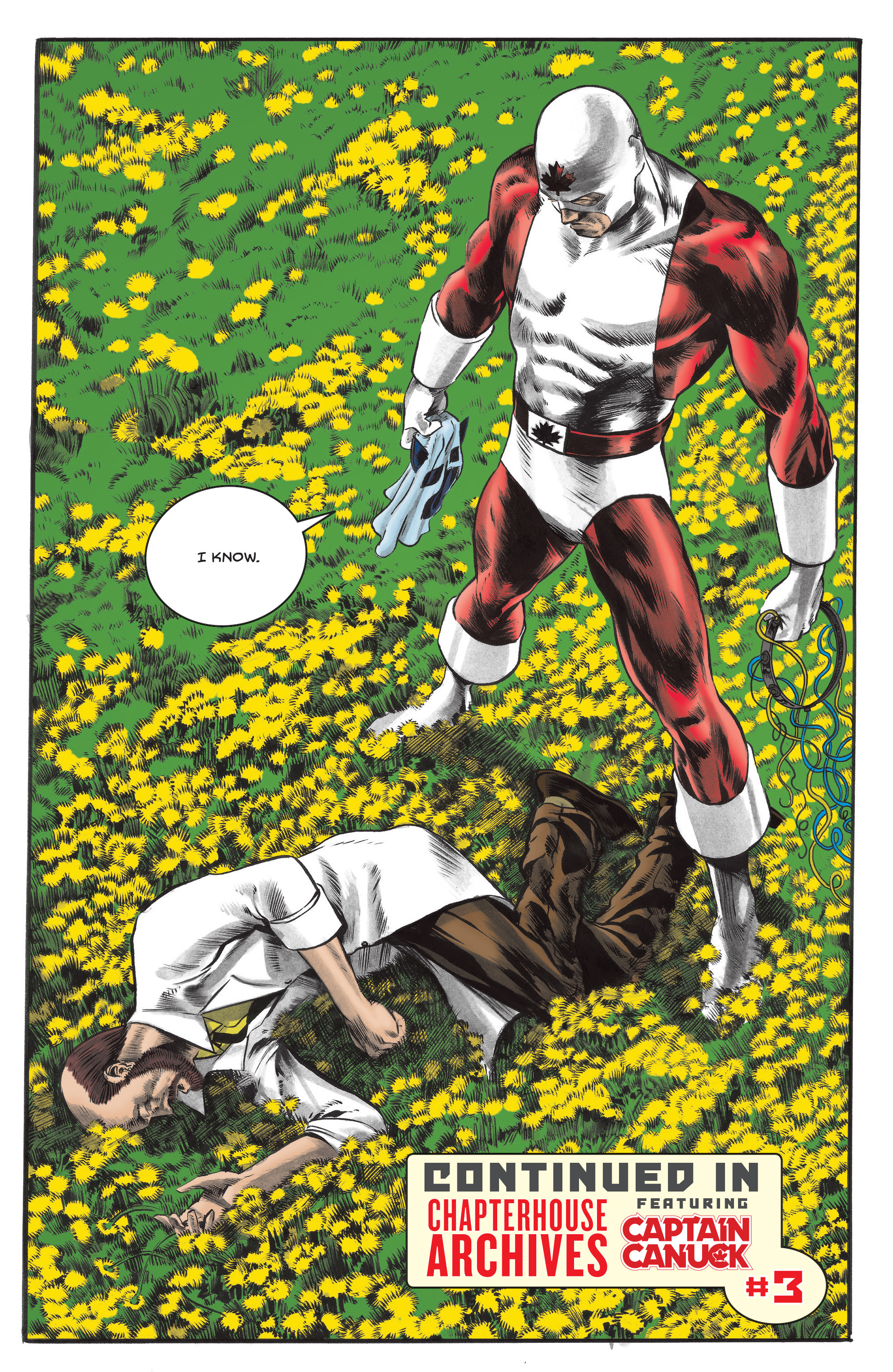 Read online Chapterhouse Archives: Captain Canuck comic -  Issue #2 - 21