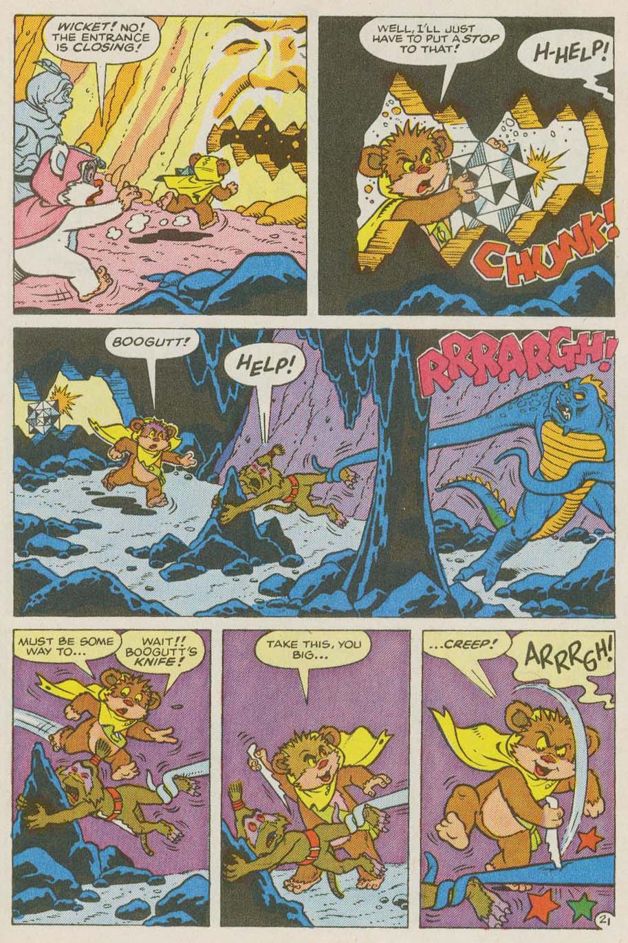 Read online Ewoks (1987) comic -  Issue #13 - 22
