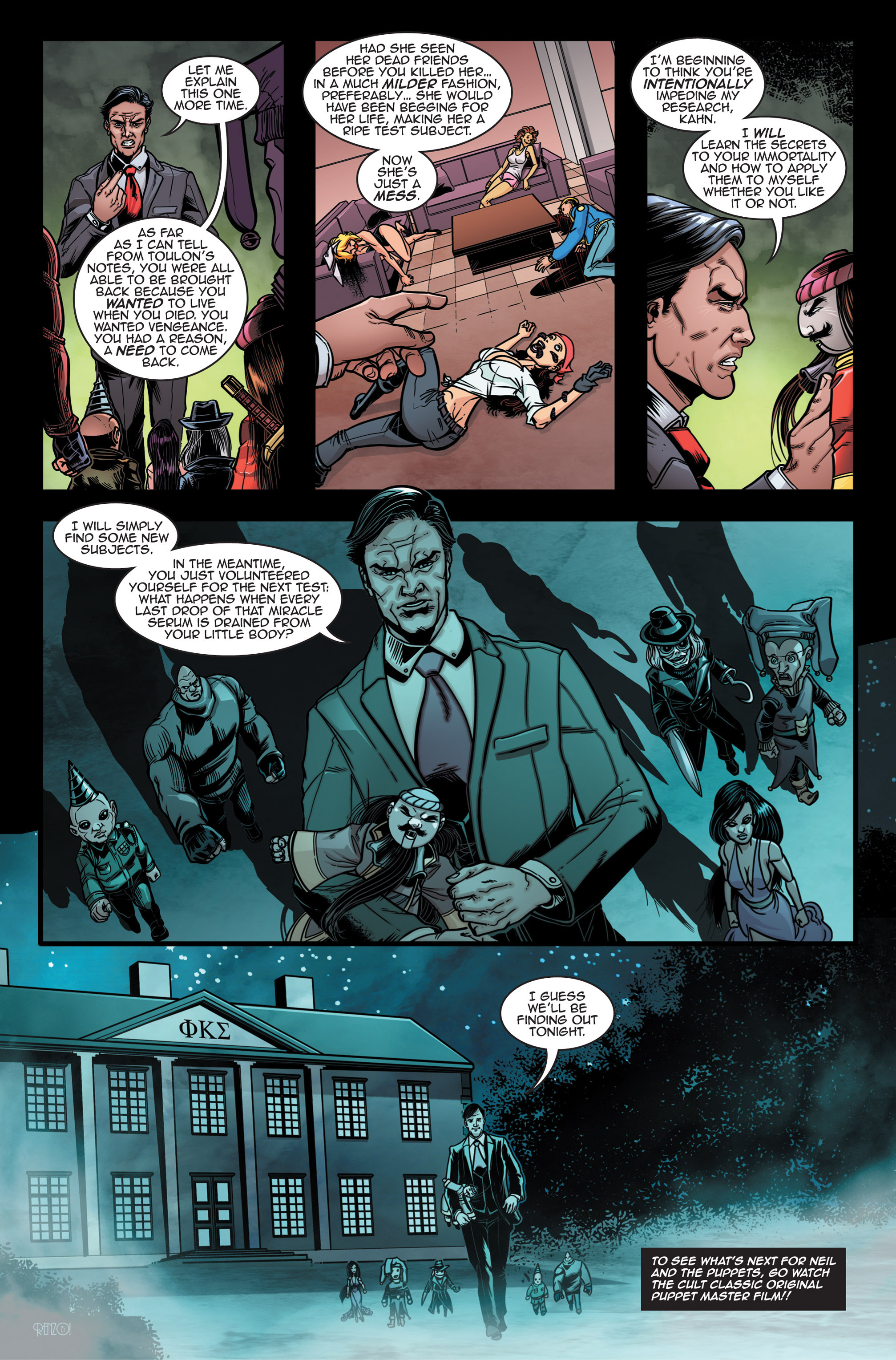 Read online Puppet Master Halloween Special comic -  Issue # Full - 26