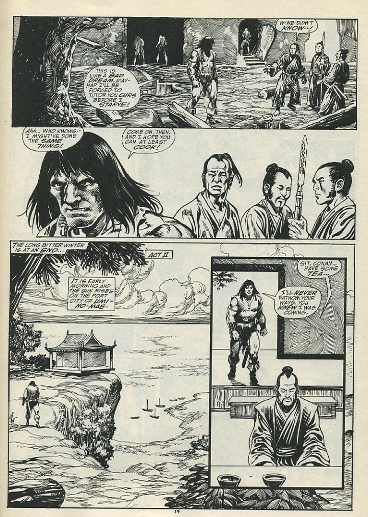The Savage Sword Of Conan issue 184 - Page 21