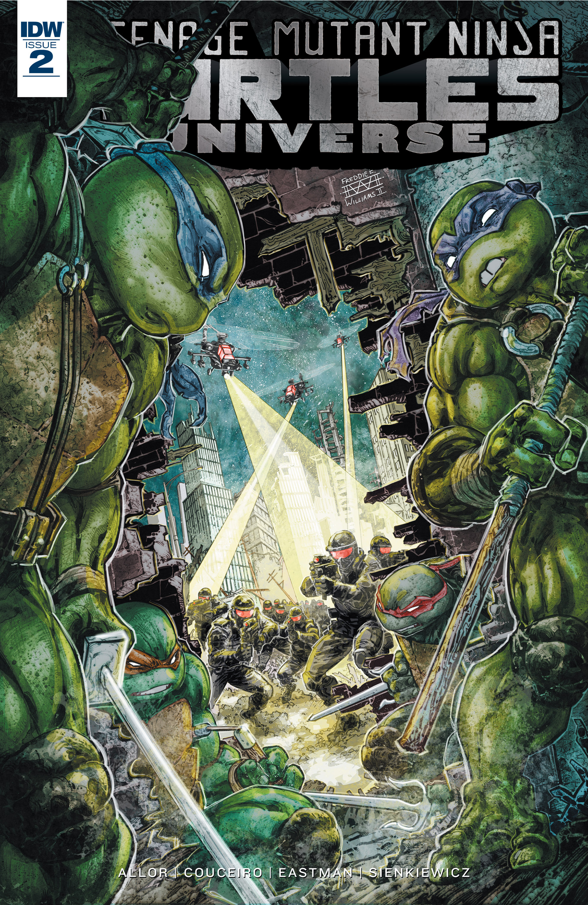 Read online Teenage Mutant Ninja Turtles Universe comic -  Issue #2 - 1