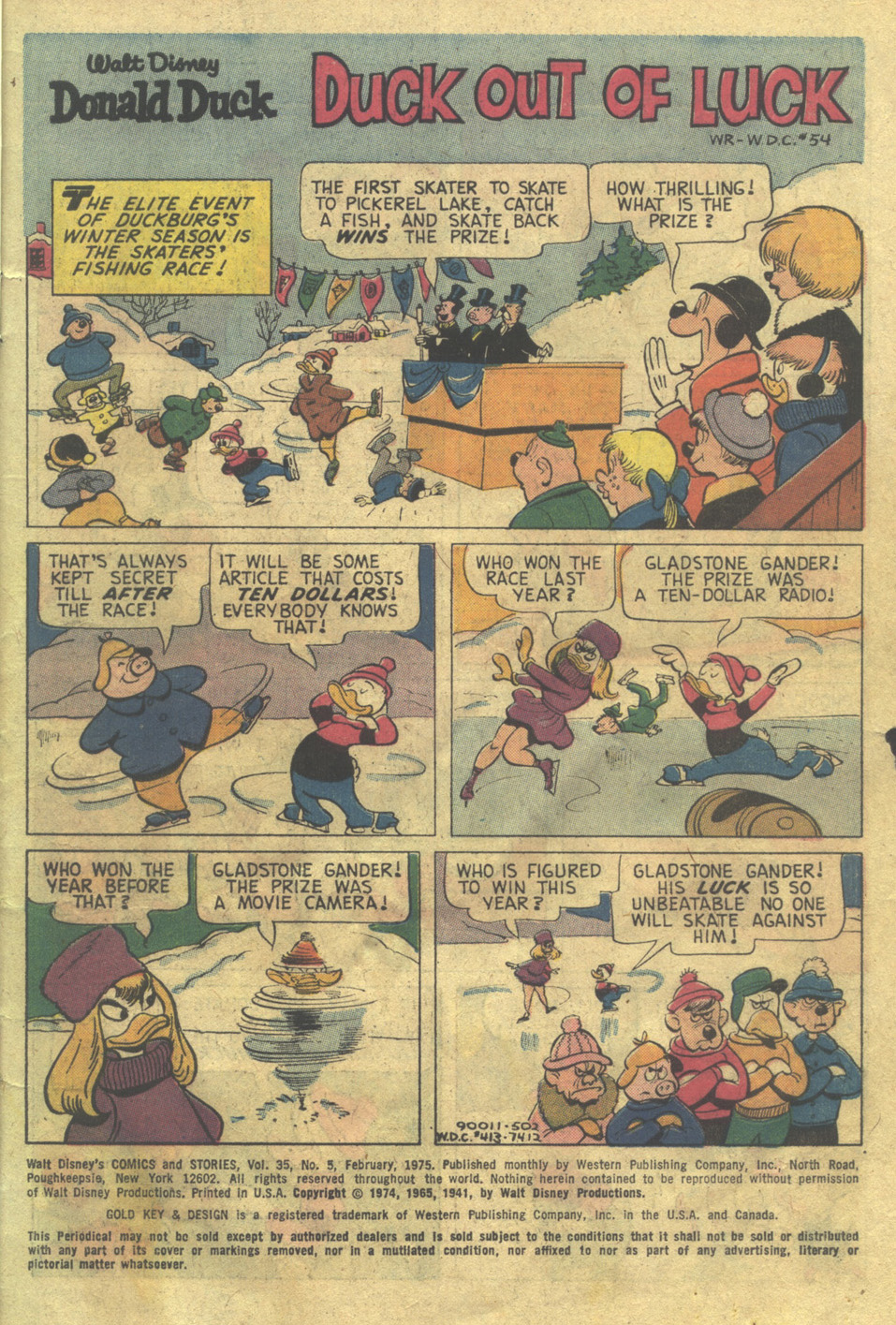 Read online Walt Disney's Comics and Stories comic -  Issue #413 - 2