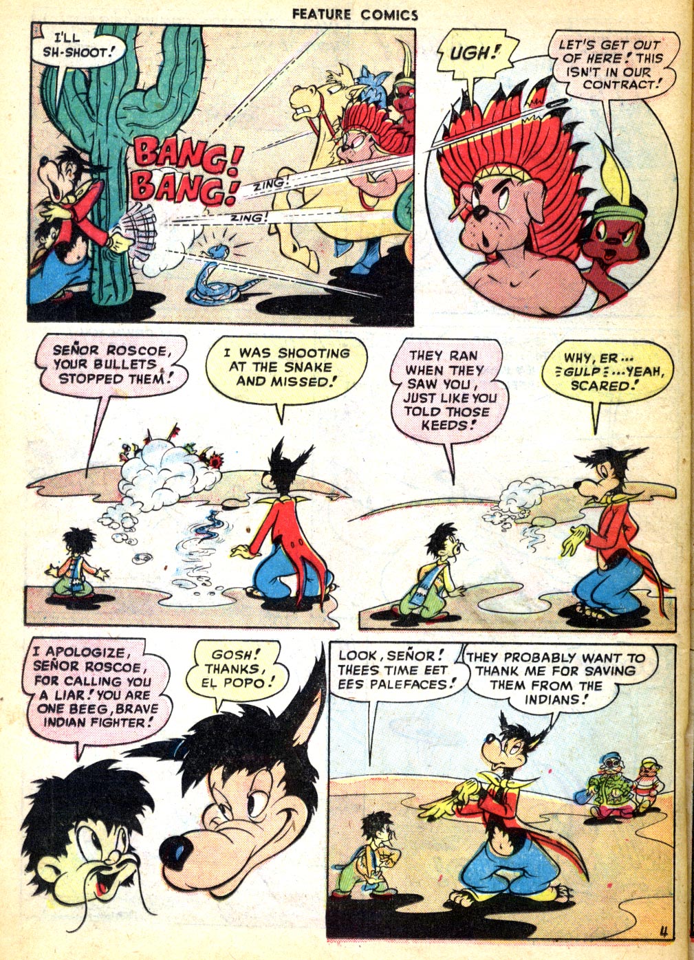 Read online Feature Comics comic -  Issue #128 - 32