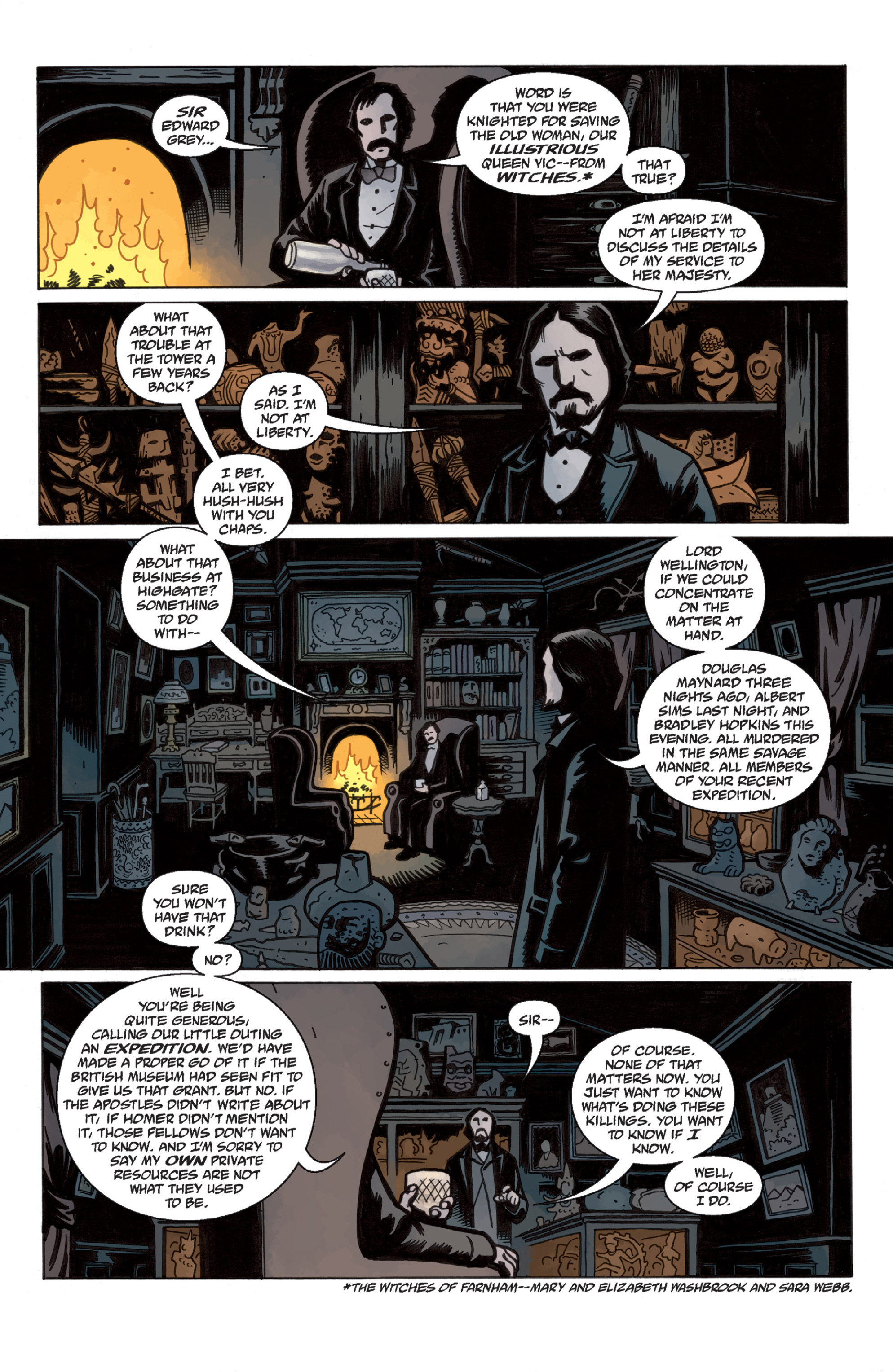 Read online Sir Edward Grey, Witchfinder: In the Service of Angels comic -  Issue # TPB - 11