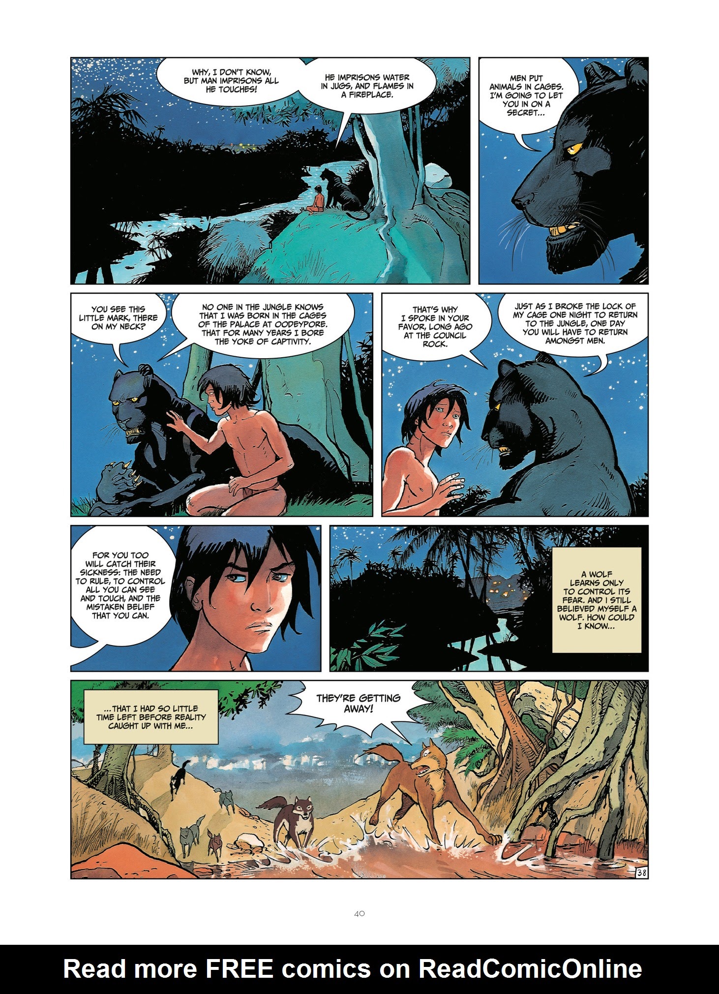 Read online The Last Jungle Book comic -  Issue #1 - 40