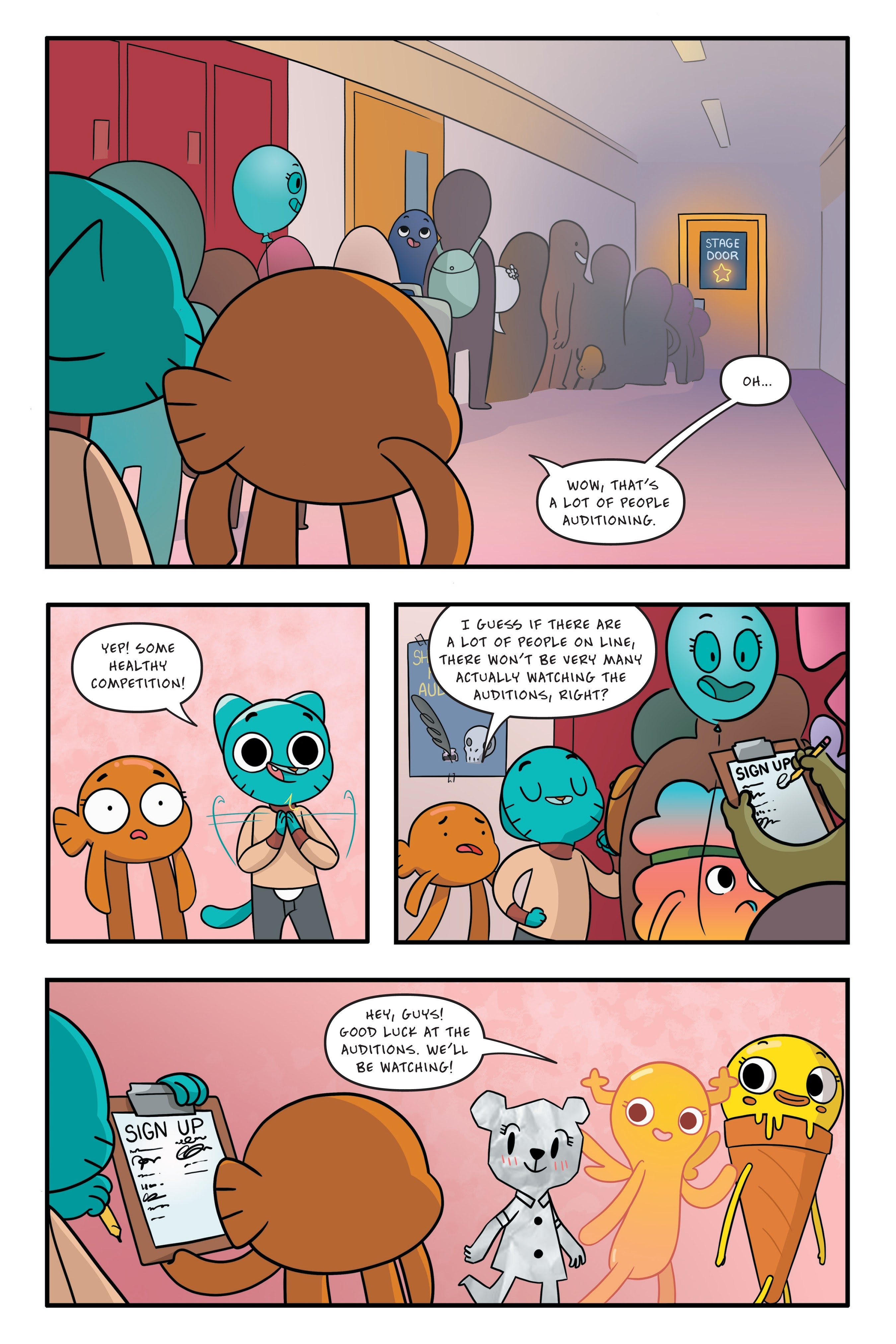 Read online The Amazing World of Gumball: Midsummer Nightmare comic -  Issue # TPB - 19