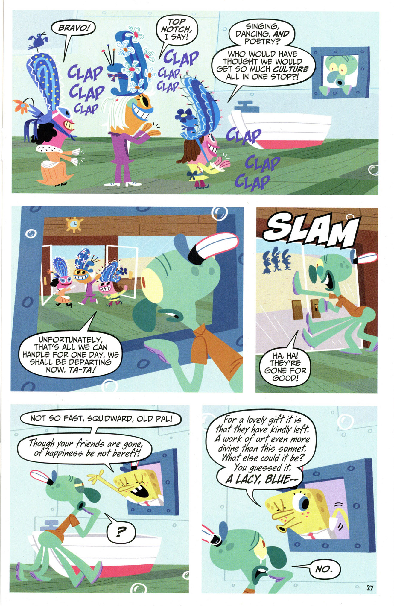 Read online SpongeBob Comics comic -  Issue #27 - 28
