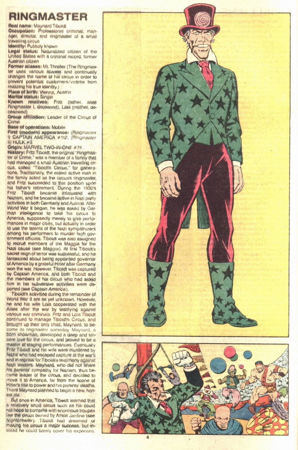 Read online The Official Handbook of the Marvel Universe Deluxe Edition comic -  Issue #11 - 6