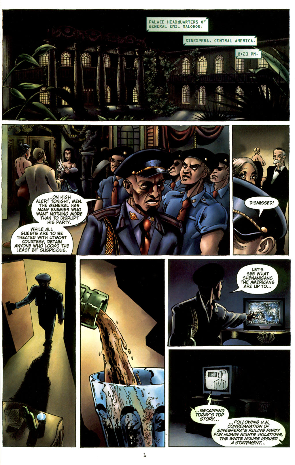 Read online CVO: Covert Vampiric Operations comic -  Issue # Full - 3