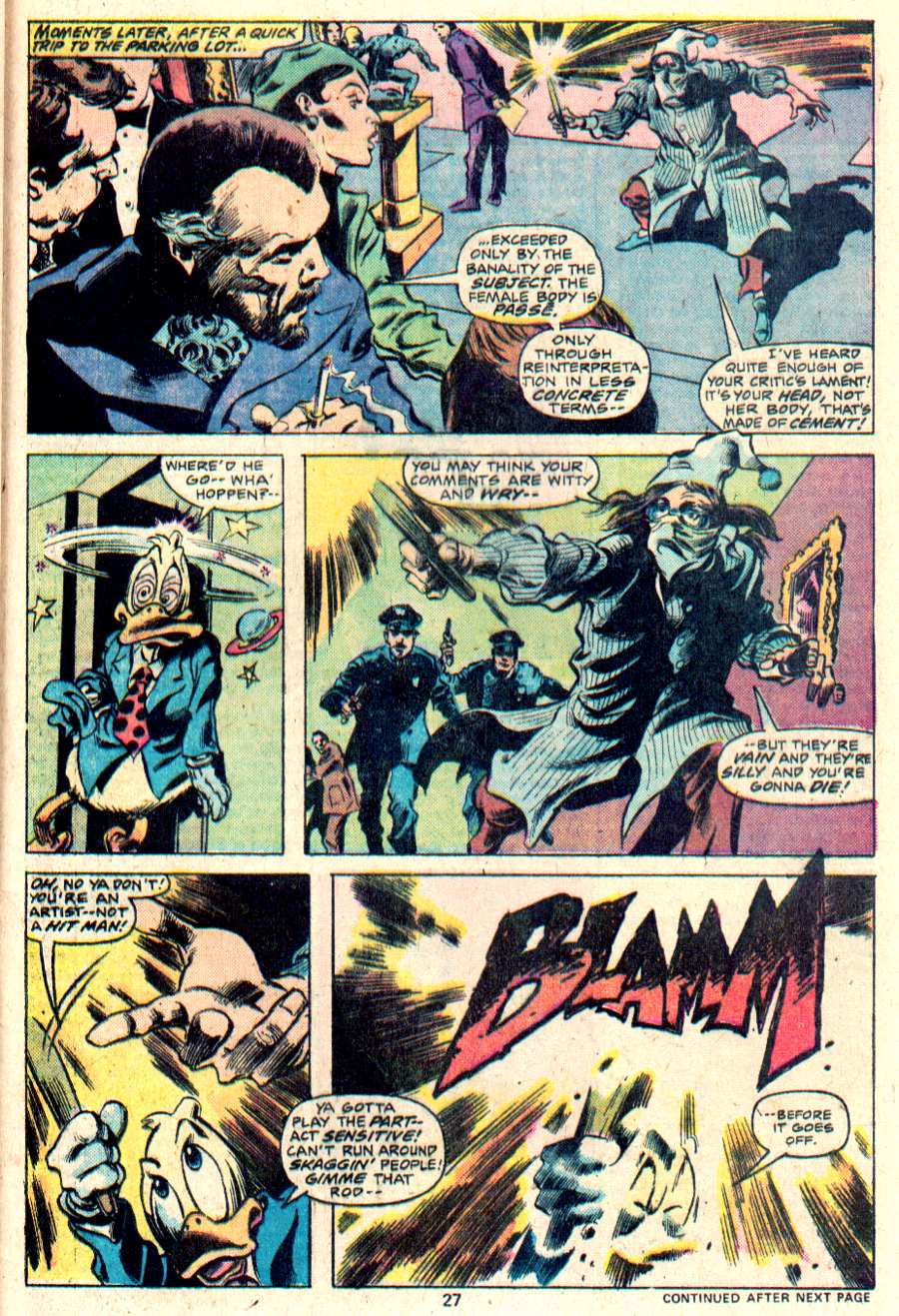 Read online Howard the Duck (1976) comic -  Issue #4 - 16