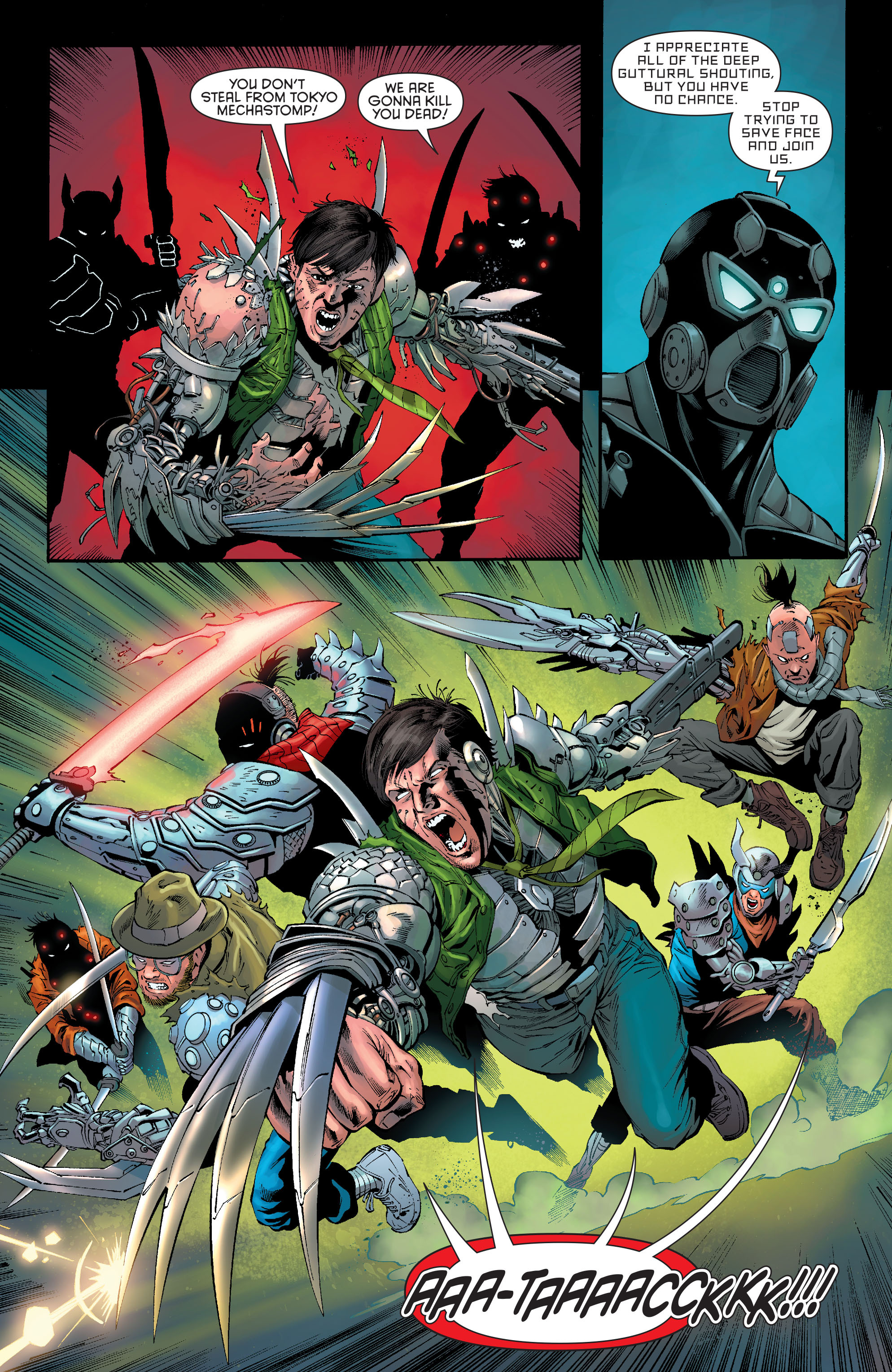 Read online Batwing: Futures End comic -  Issue # Full - 5