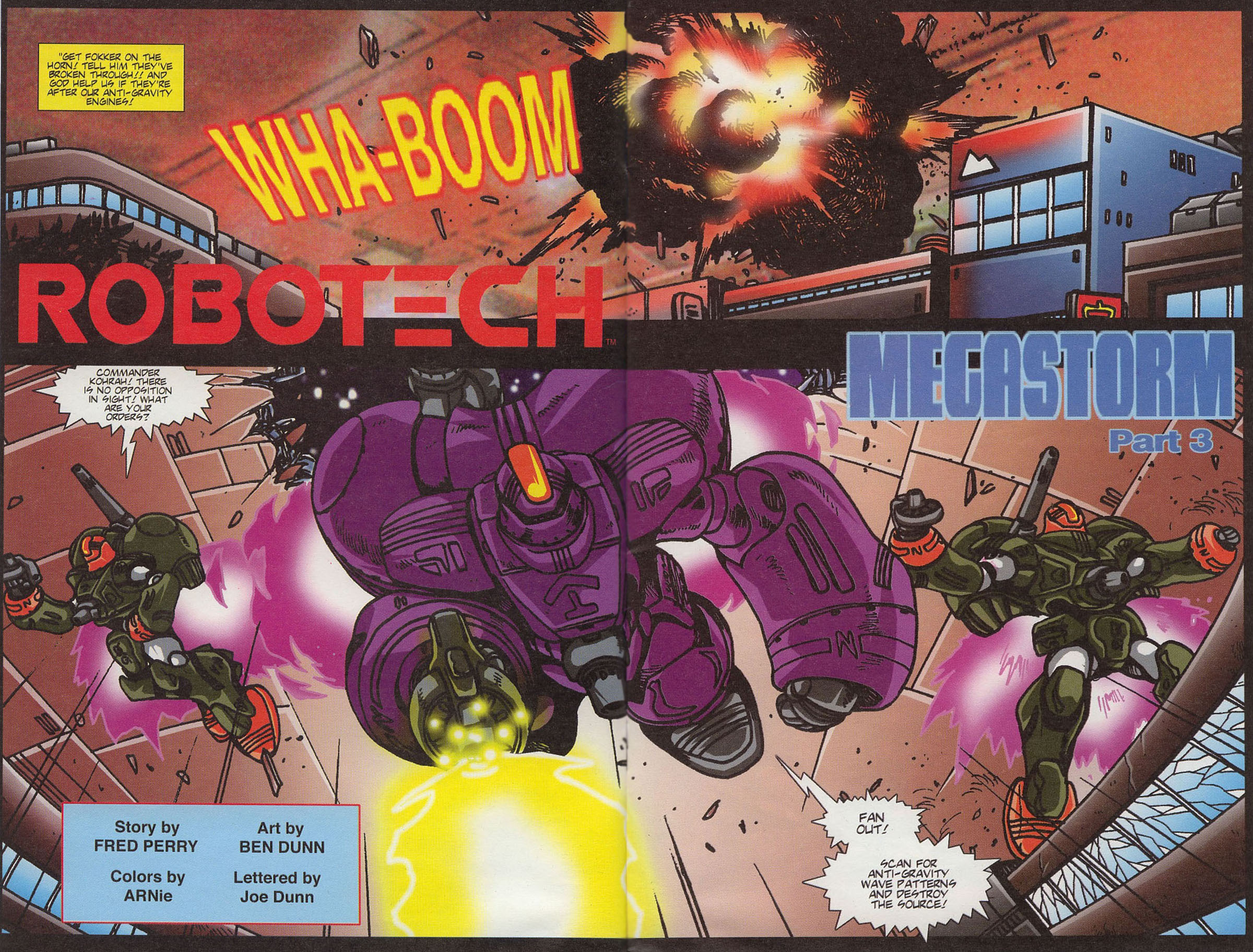 Read online Robotech (1997) comic -  Issue #3 - 4