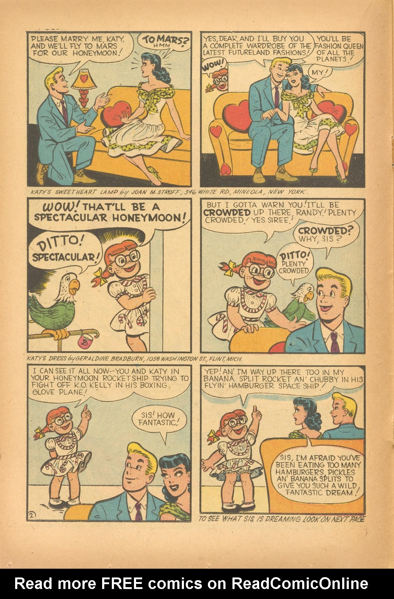 Read online Katy Keene (1949) comic -  Issue #30 - 14