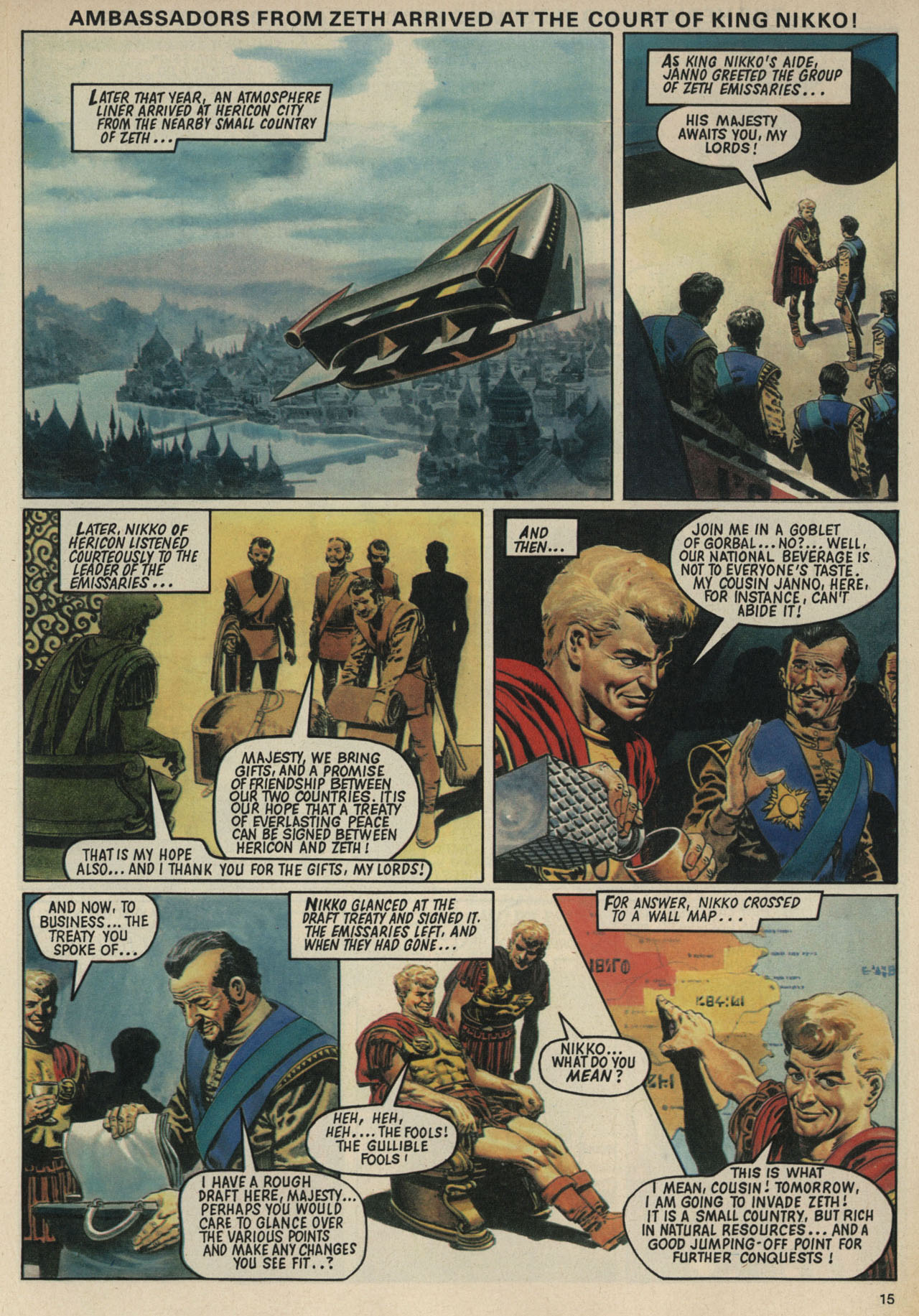 Read online Vulcan comic -  Issue #13 - 15