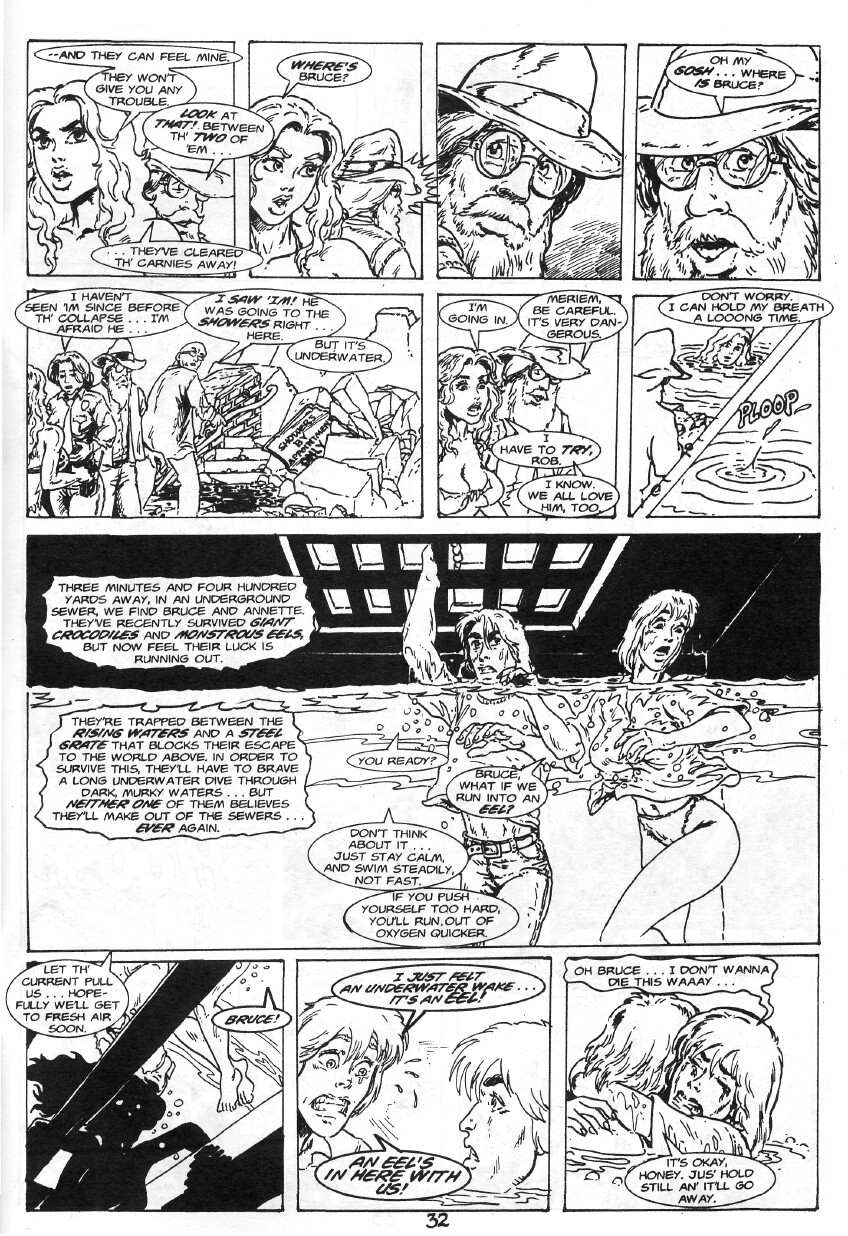 Read online Cavewoman: Rain comic -  Issue #8 - 34