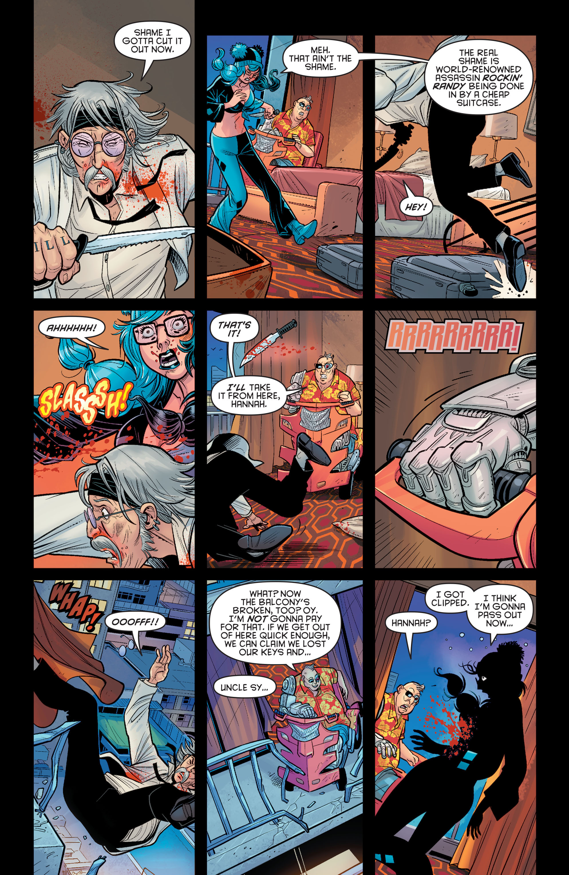 Read online Harley Quinn And Her Gang Of Harleys comic -  Issue #4 - 6