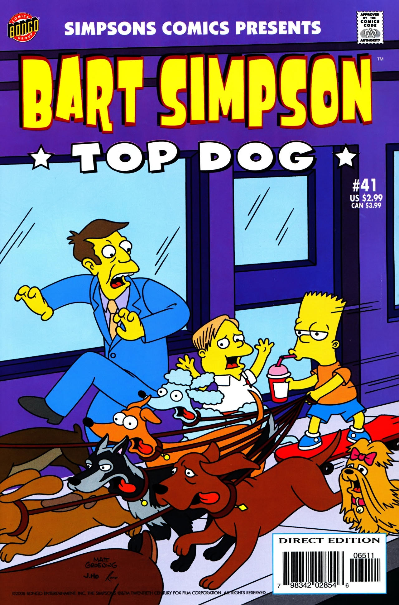 Read online Simpsons Comics Presents Bart Simpson comic -  Issue #41 - 1