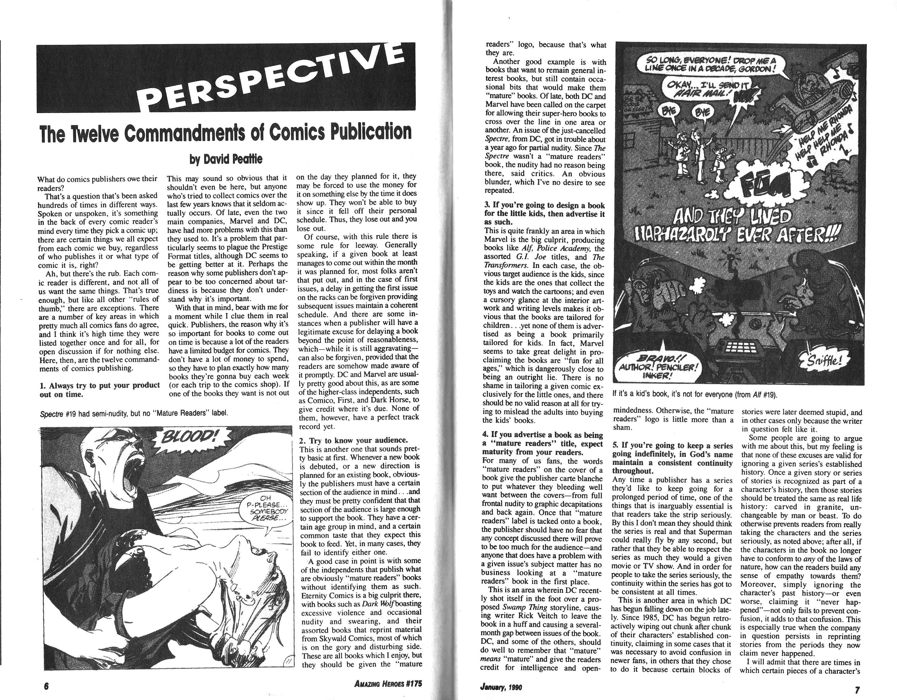 Read online Amazing Heroes comic -  Issue #175 - 4