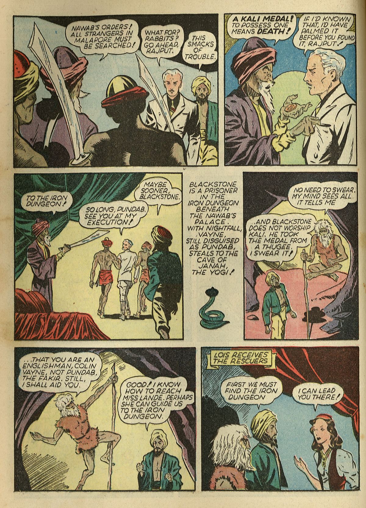 Read online Super-Magician Comics comic -  Issue #1 - 22