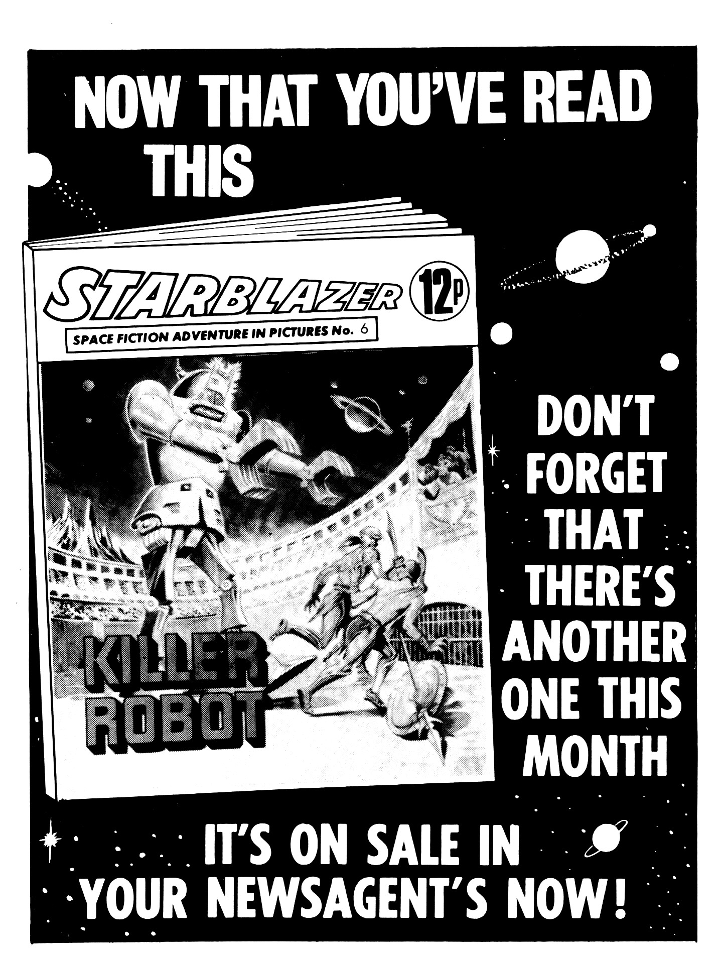 Read online Starblazer comic -  Issue #7 - 67