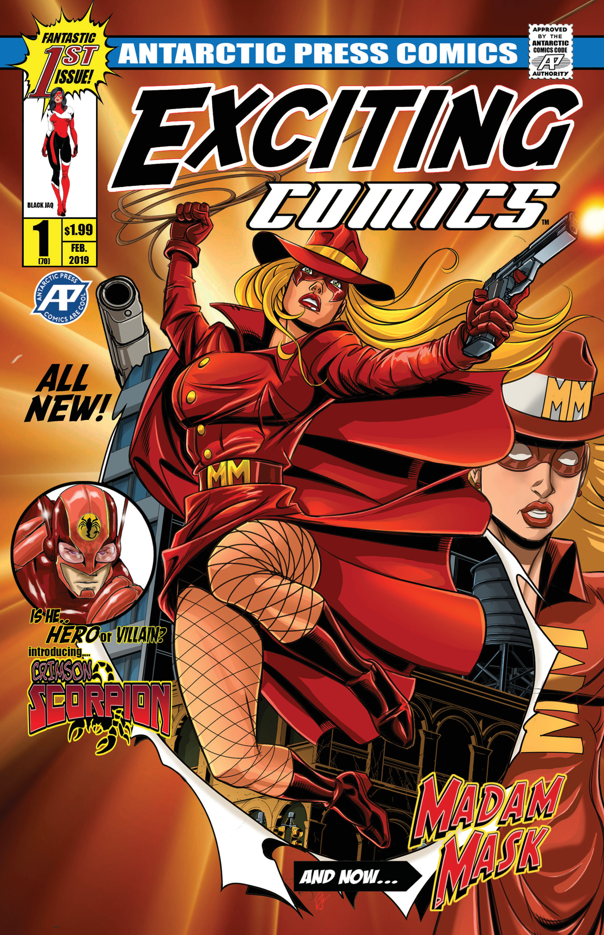 Read online Exciting Comics (2019) comic -  Issue #1 - 1