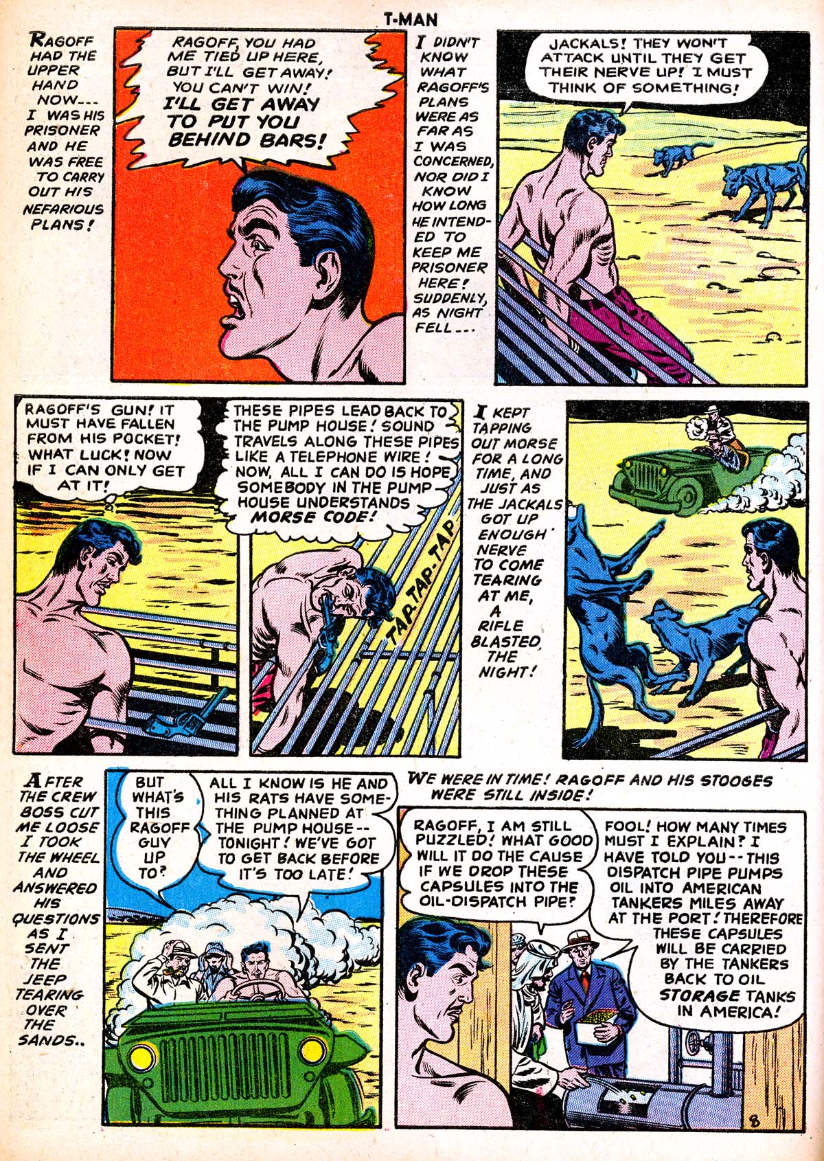 Read online T-Man: World Wide Trouble Shooter comic -  Issue #36 - 10