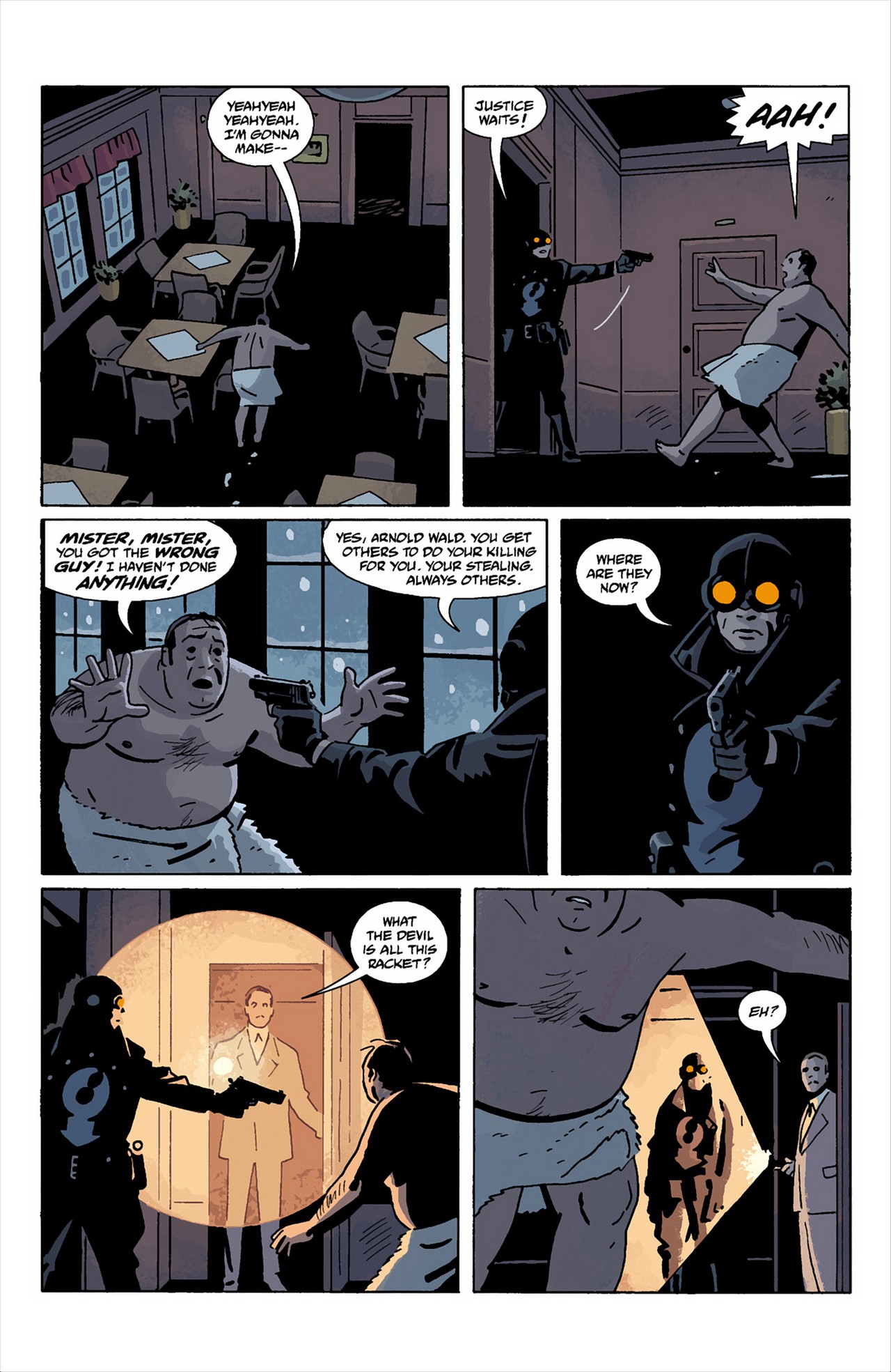 Read online Lobster Johnson: The Burning Hand comic -  Issue #2 - 17