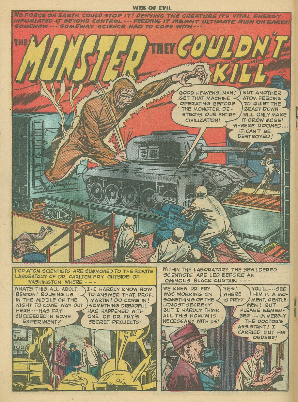 Read online Web of Evil comic -  Issue #11 - 18