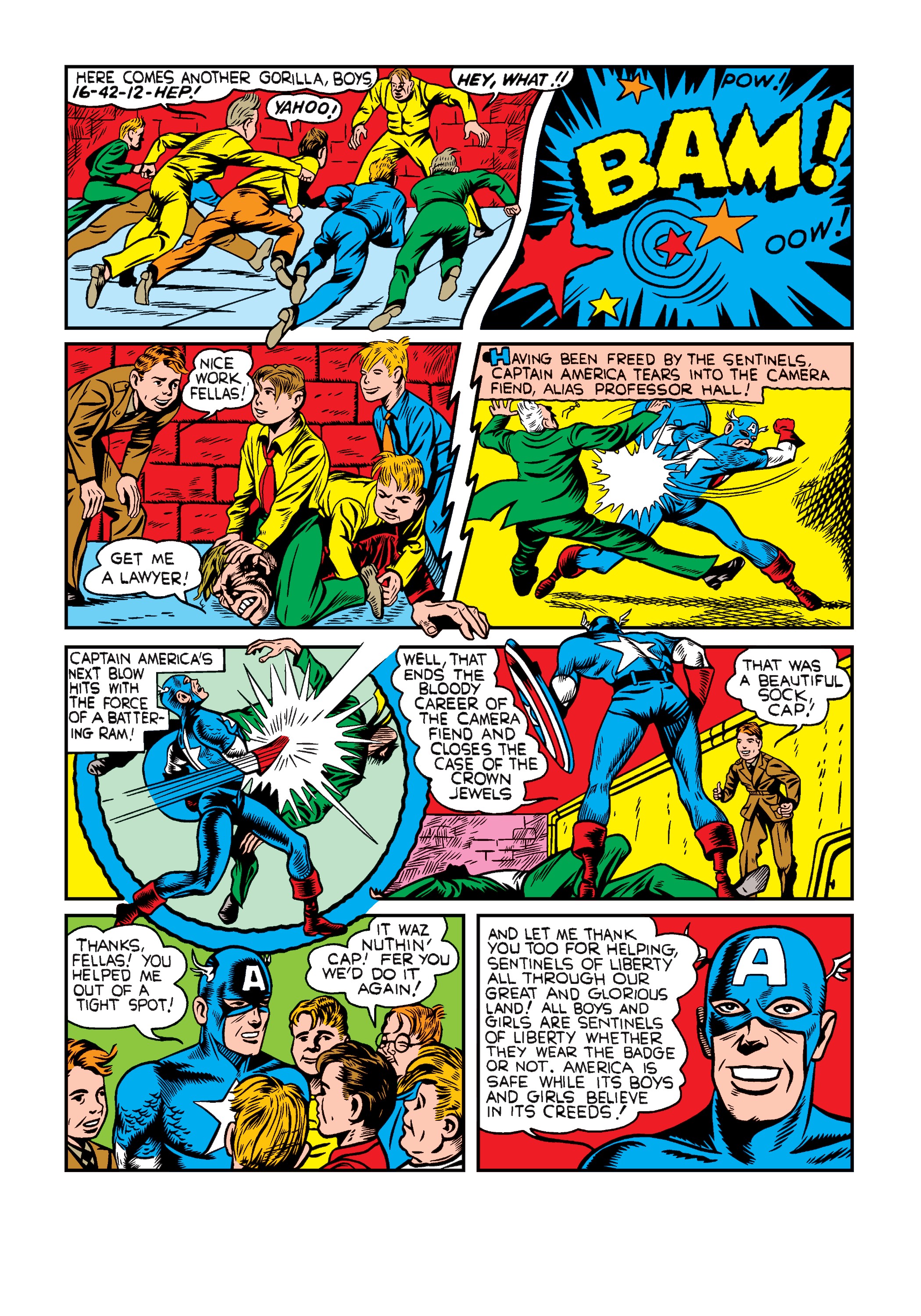 Read online Marvel Masterworks: Golden Age Captain America comic -  Issue # TPB 2 (Part 1) - 90