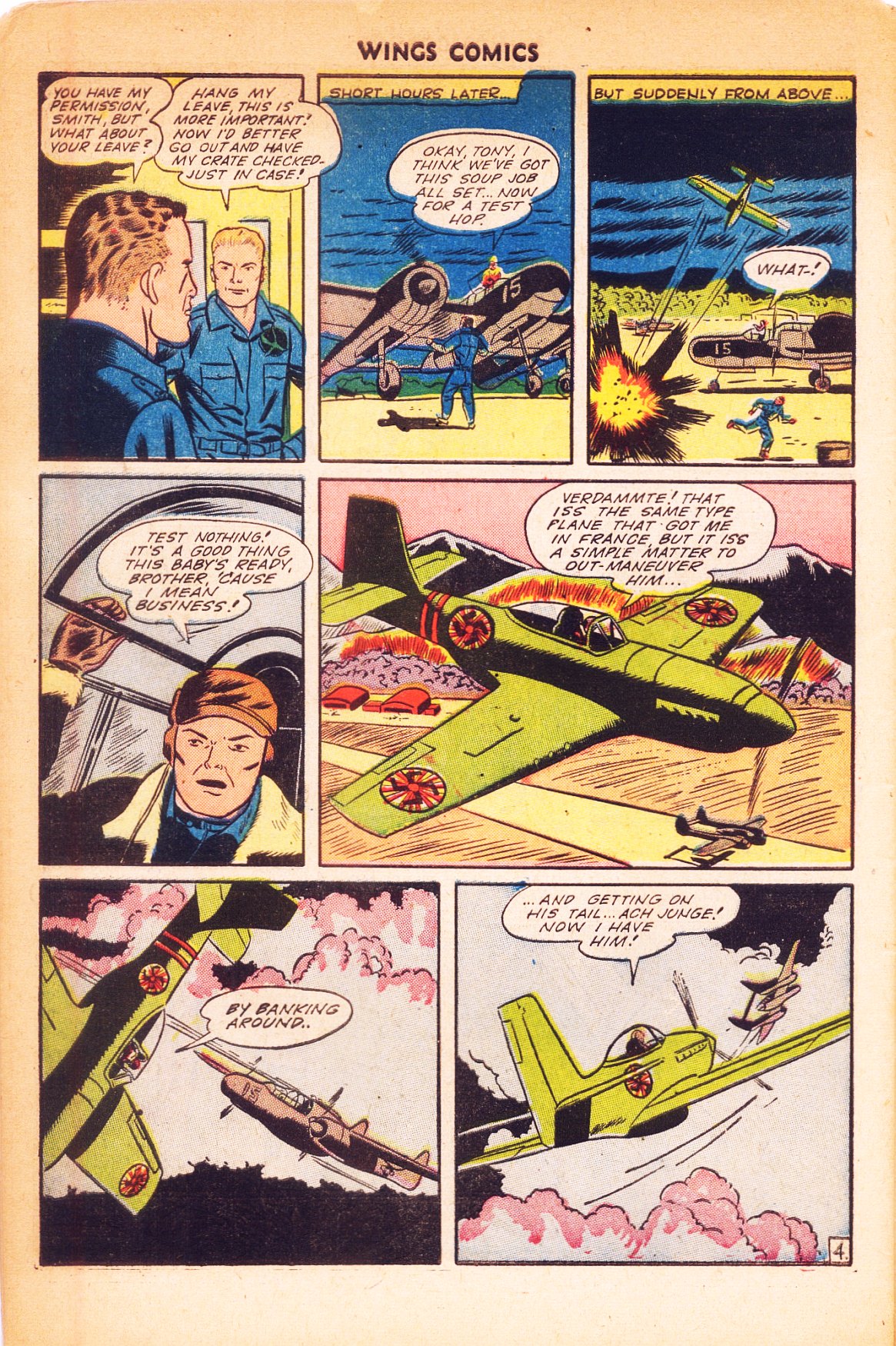 Read online Wings Comics comic -  Issue #55 - 46