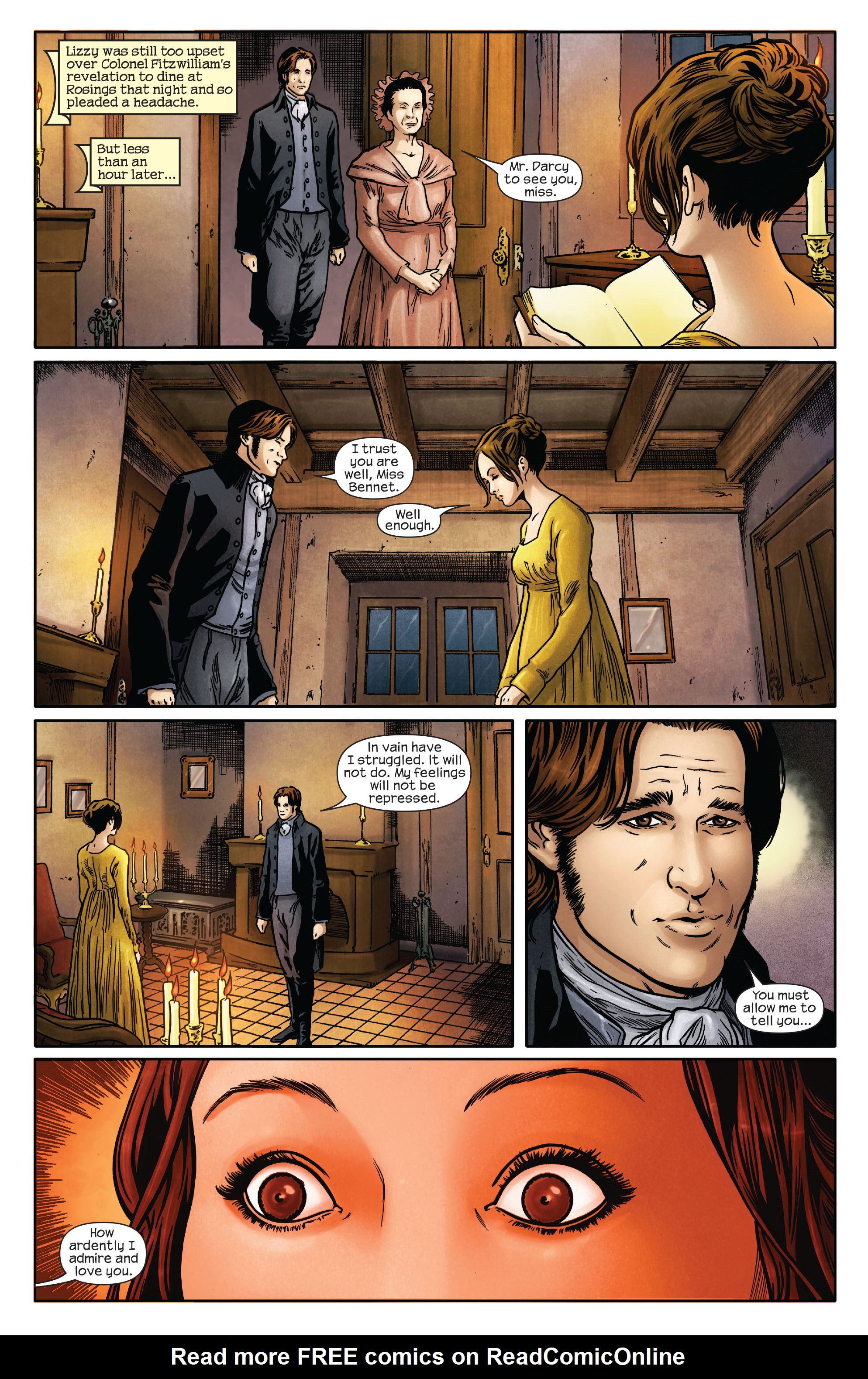 Read online Pride & Prejudice (2009) comic -  Issue #4 - 3