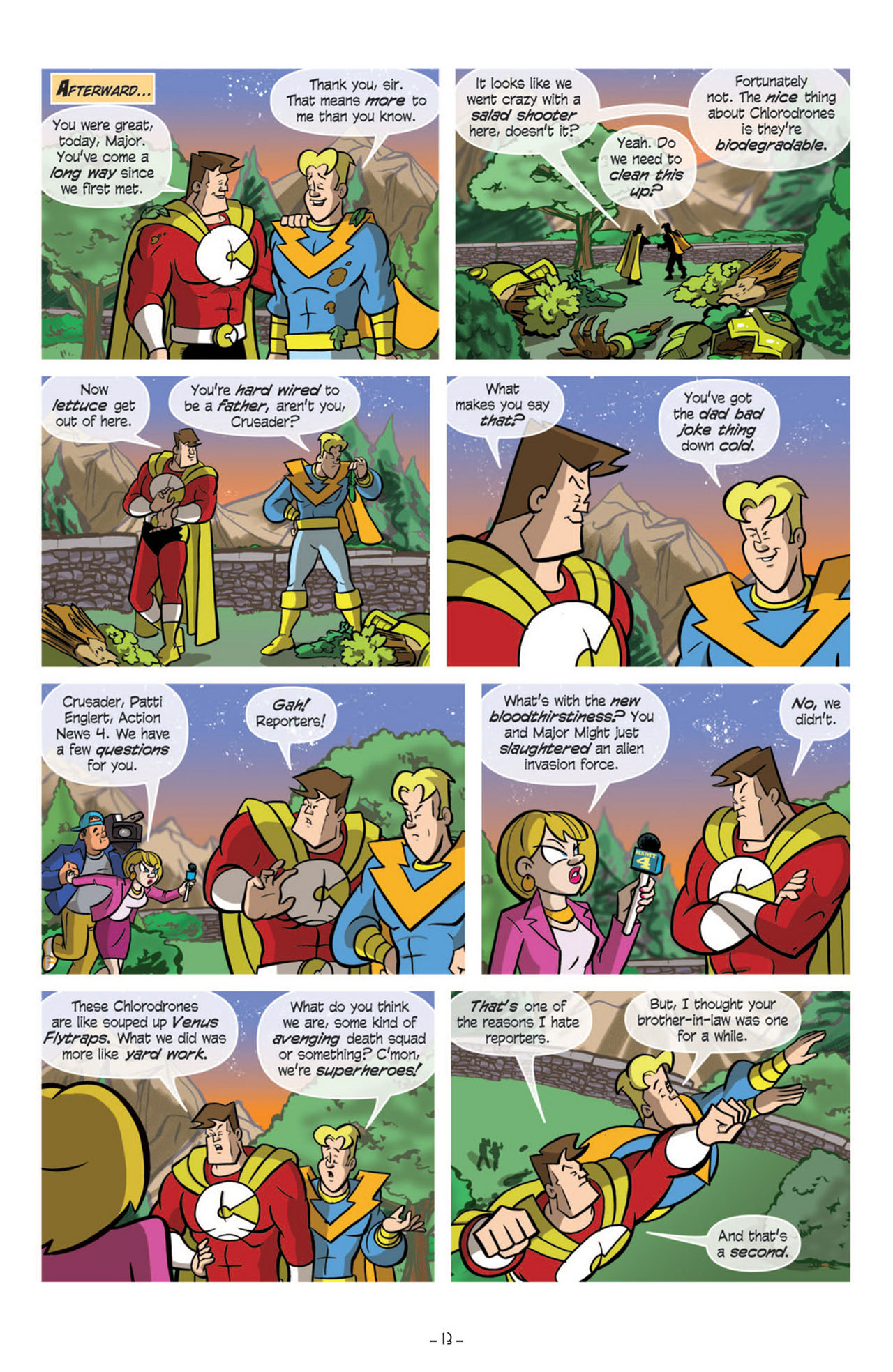Read online Love and Capes: What to Expect comic -  Issue #6 - 15