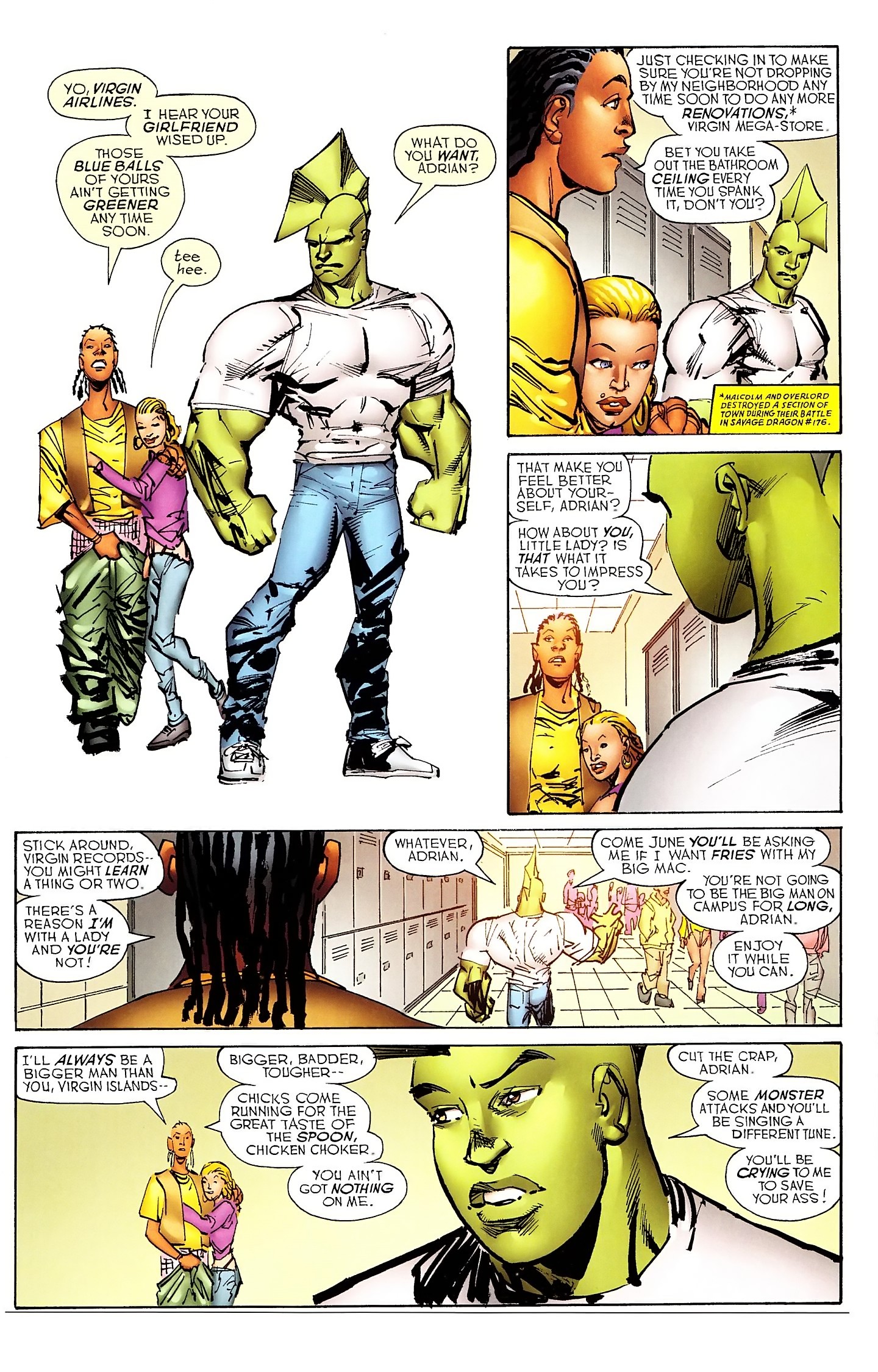 Read online The Savage Dragon (1993) comic -  Issue #178 - 9