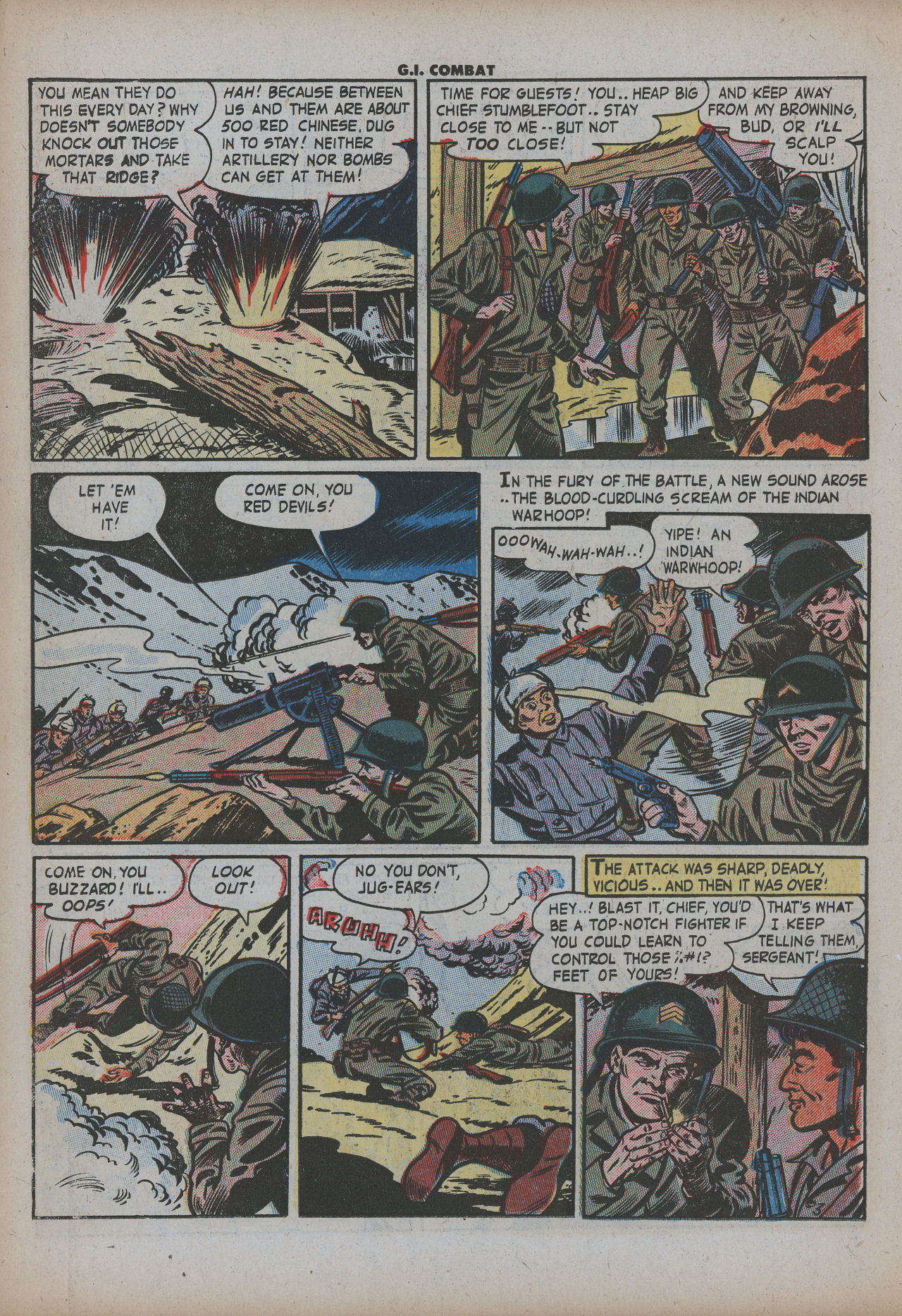 Read online G.I. Combat (1952) comic -  Issue #8 - 15